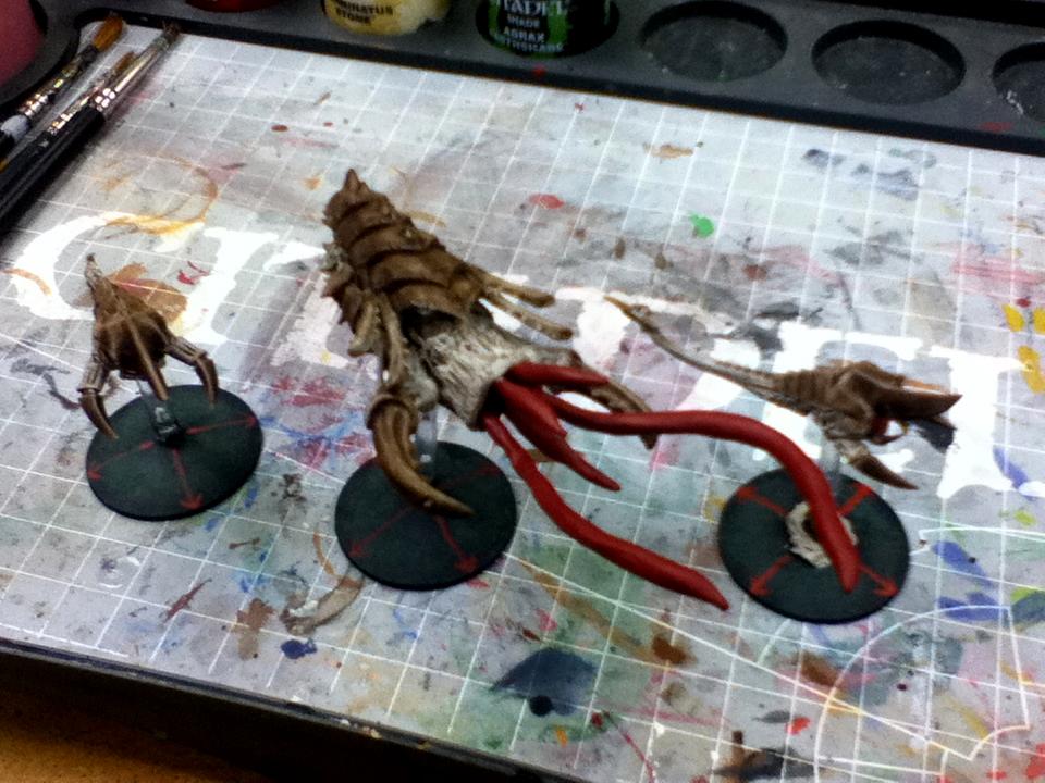 Battlefleet Gothic, Space, Spaceship, Tyranids, Warhammer 40,000