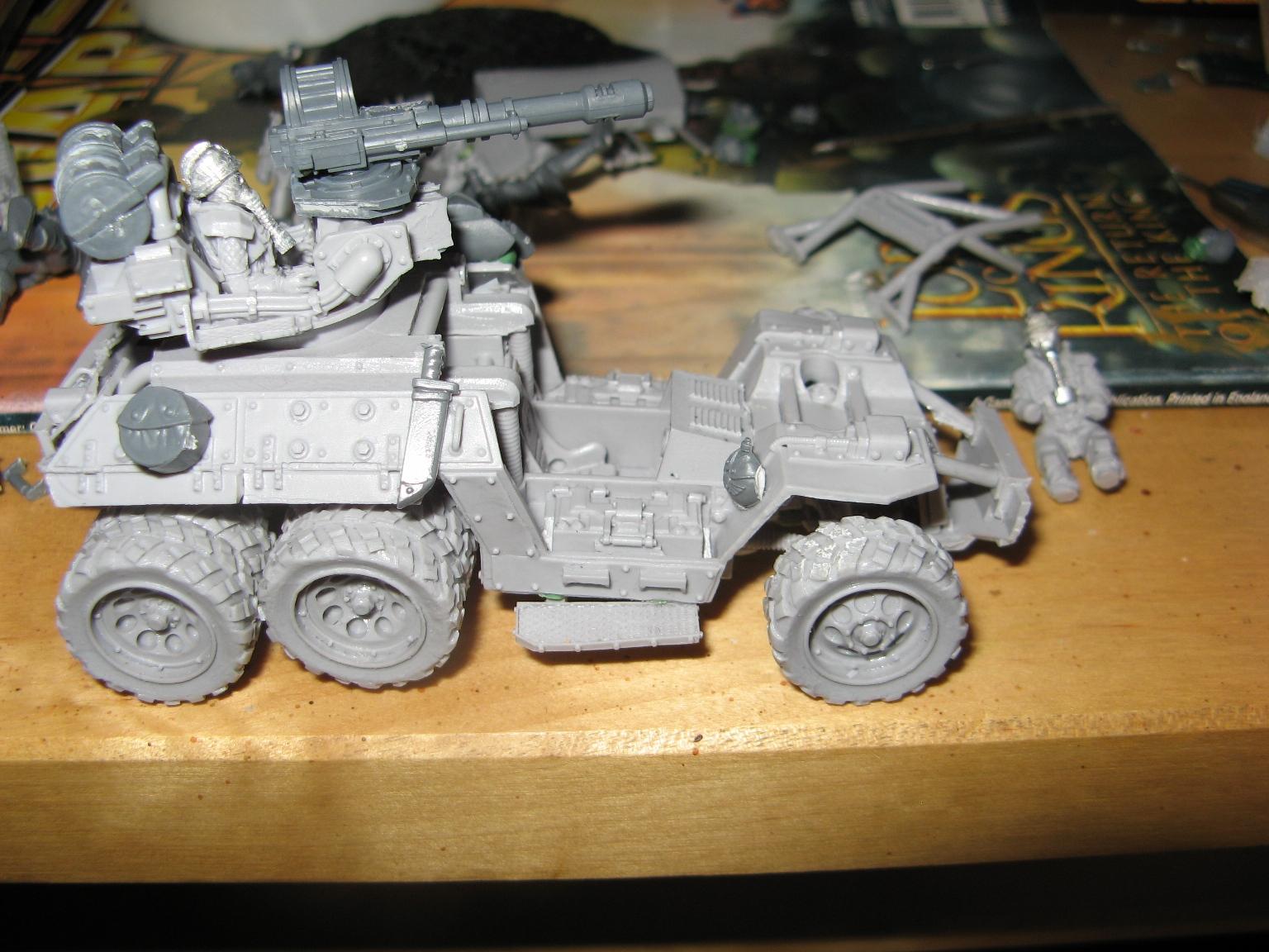 Light Assault Vehicle looted by nomads