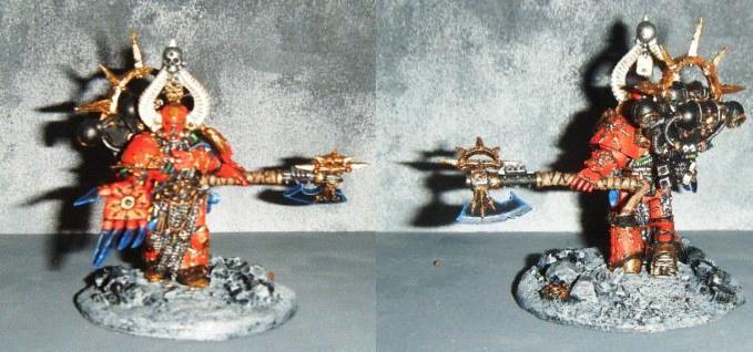 Blackheart, Champion, Chaos, Huron, Khorne, Lord, Seigneur, Smc, Sombrecoeur, Space Marines, World Eaters
