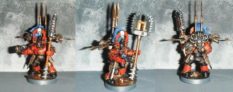 &eacute;lu, Chaos, Chosen, Conversion, Khorne, Plasma, Smc, Space Marines, World Eaters