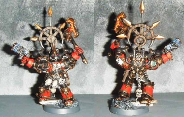 Axe, Champion, Chaos, Hache, Khorne, Plasma, Smc, Space Marines, World Eaters