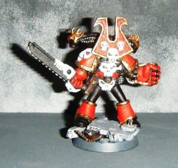 Champion, Chaos, Gantelet &eacute;nerg&eacute;tique, Khorne, Power Fist, Smc, Space Marines, World Eaters