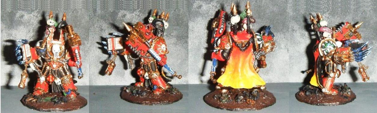 Abaddon, Ap&ocirc;tre Noir, Chaos, Conversion, Dark Apostle, Kh&acirc;rn, Khorne, Smc, Space Marines, Terminator Armor, World Eaters