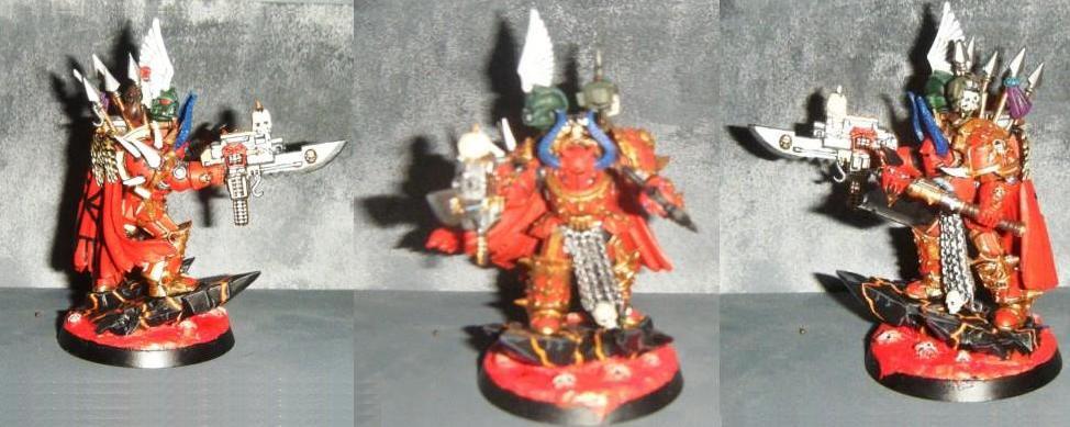 Champion, Chaos, Khorne, Lava, Lave, Smc, Space Marines, Terminator Armor, World Eaters