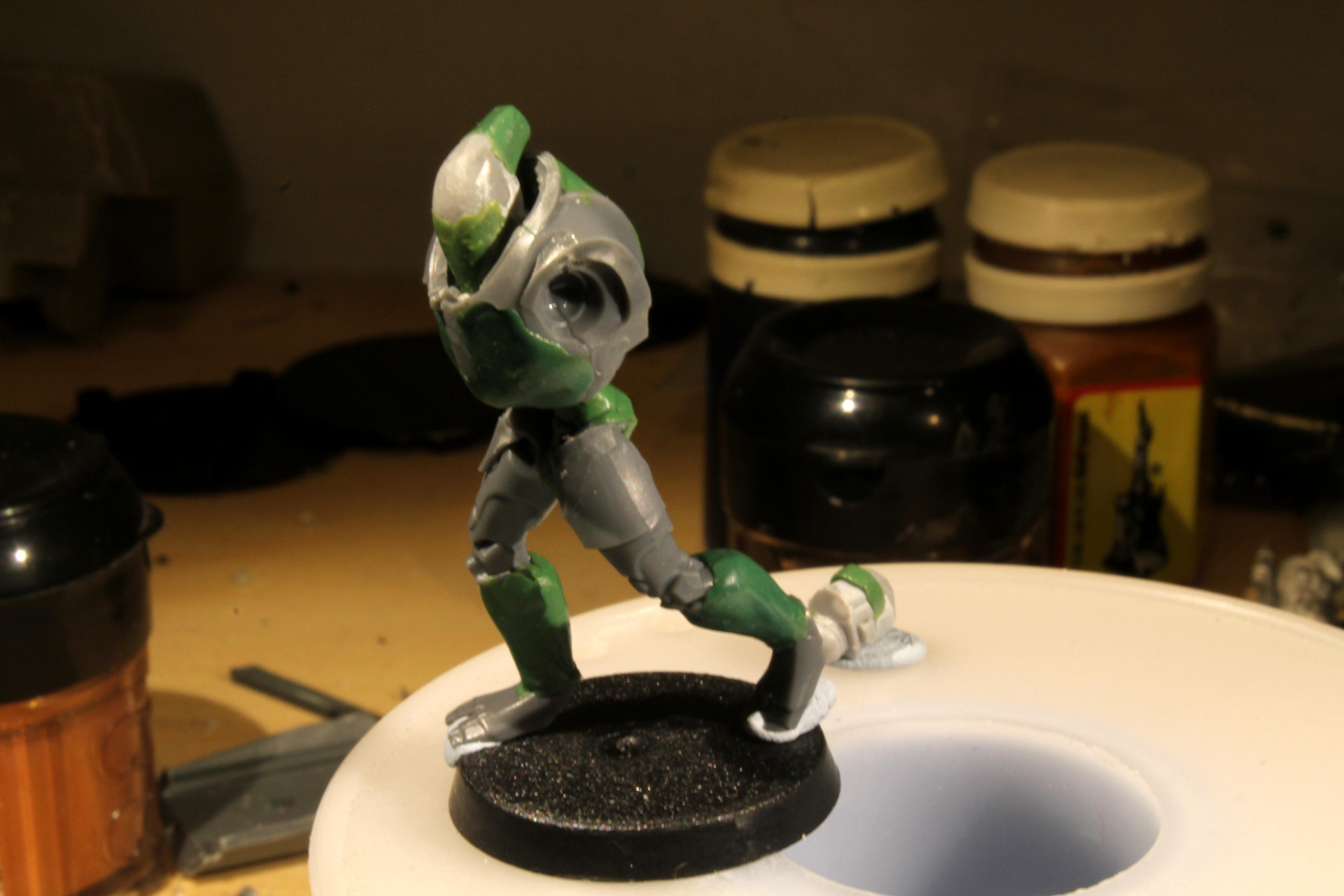 Mass Effect, Space Marines, Turian, Work In Progress