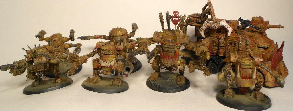 Blood Axe, Dreadnought, Killa Kan, Orks, Walker