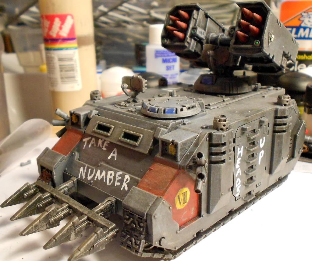 Space Marines, Space Sharks, Tank, Whirlwind