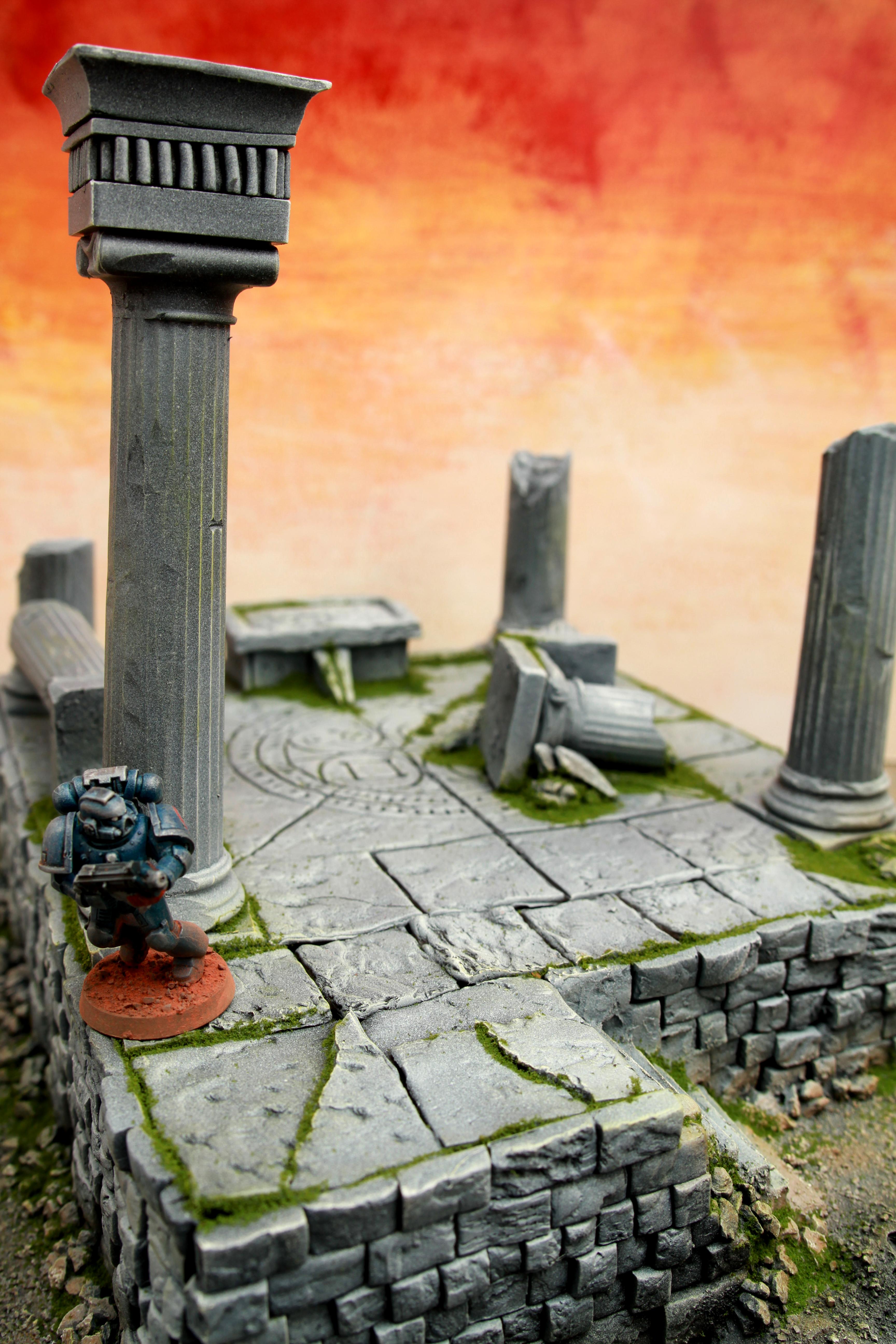 Ruin, Scratch Build, Temple, Terrain