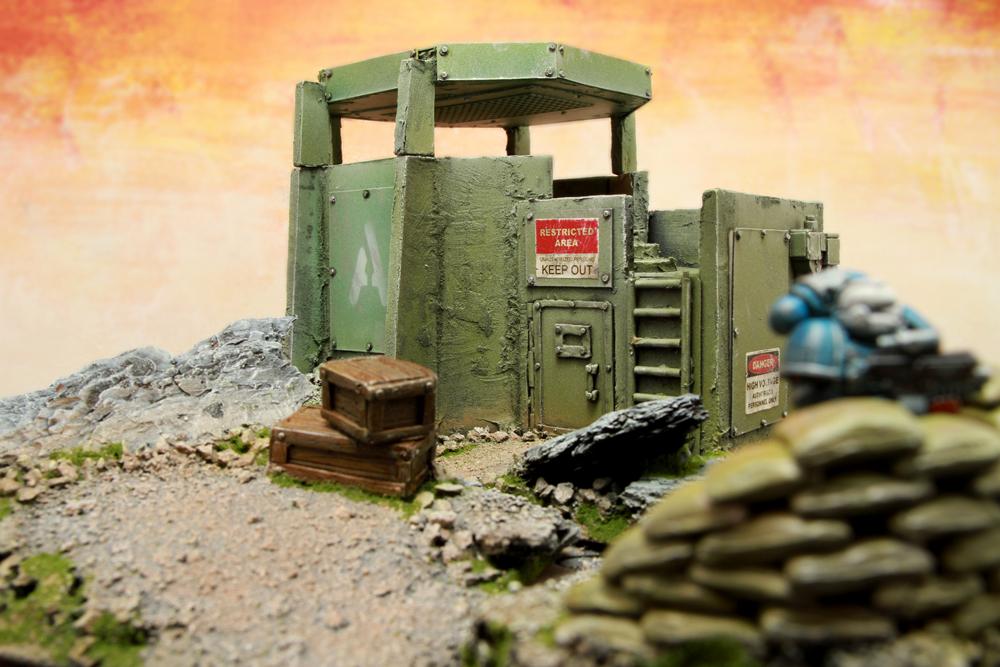 Imperial Guard, Scratch Build, Terrain