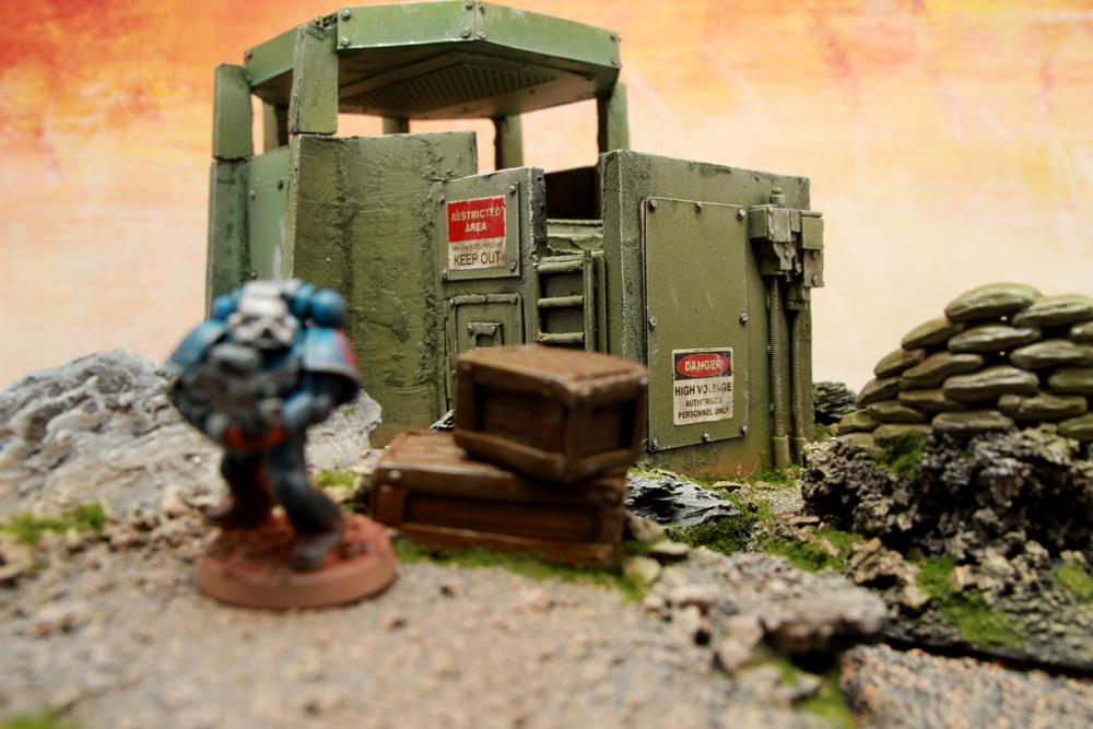 Bunker, Imperial Guard, Scratch Build, Terrain