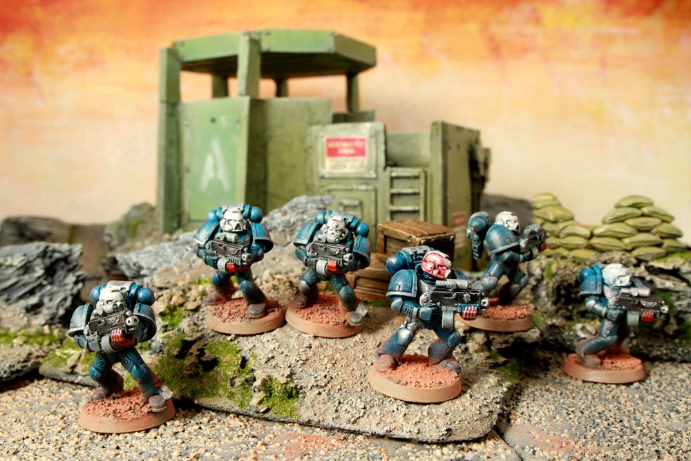 Crimson Fist, Space Marines, Sternguard