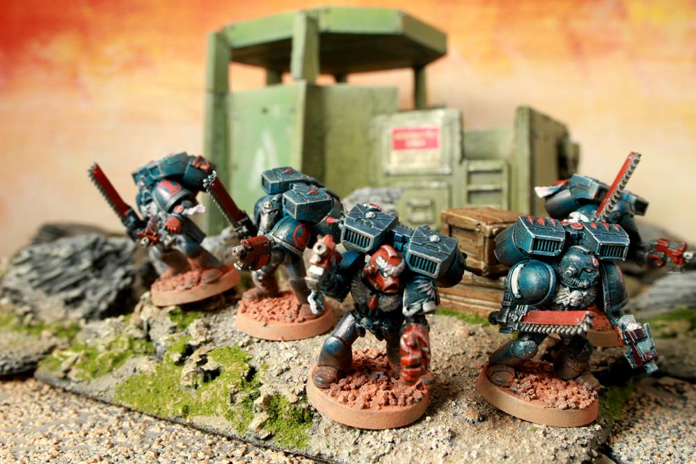 Assault, Crimson Fist, Space Marines