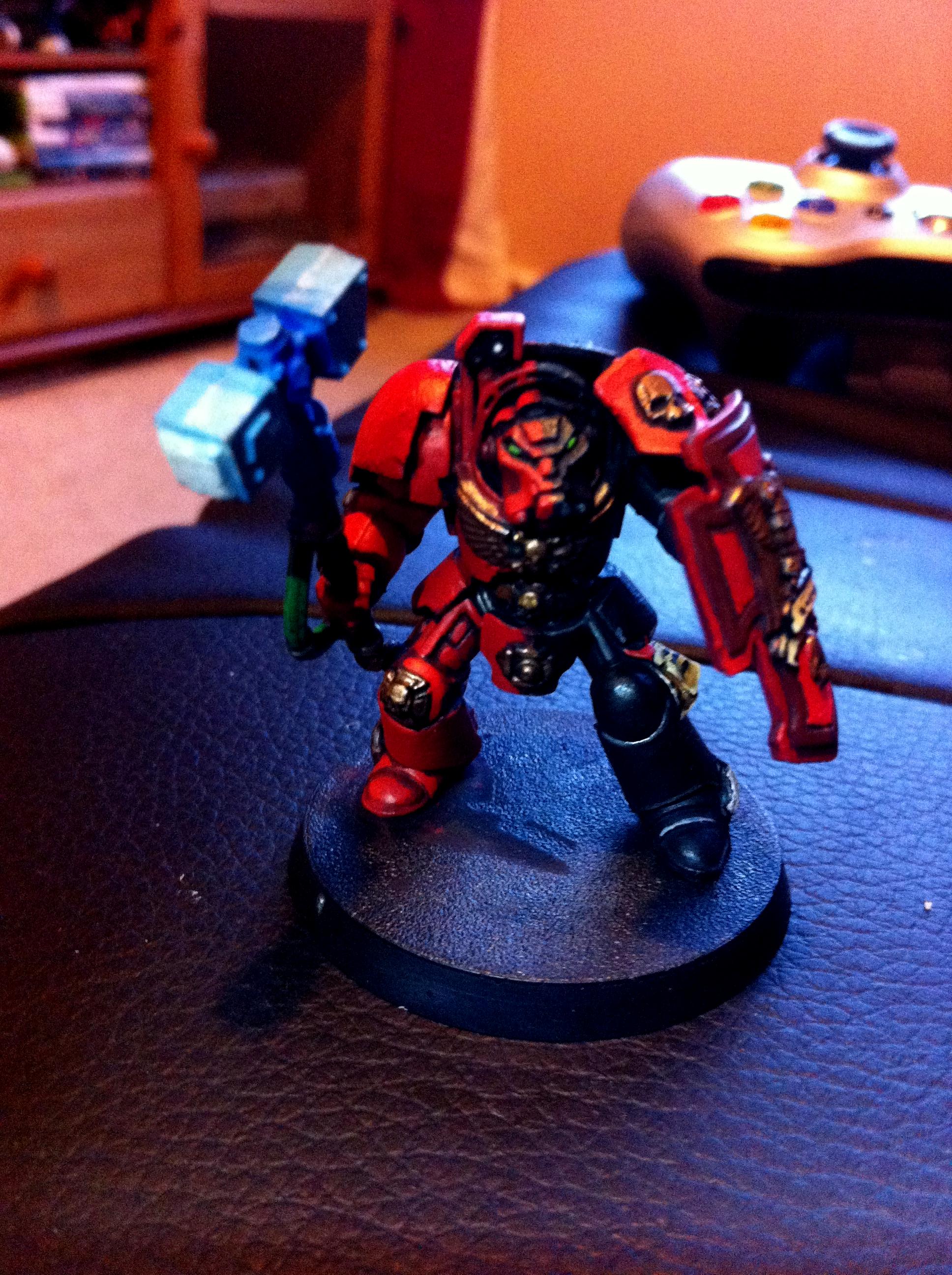 Blood Angels, Sanguine, Space Marines, Terminator Armor, Warhammer 40,000