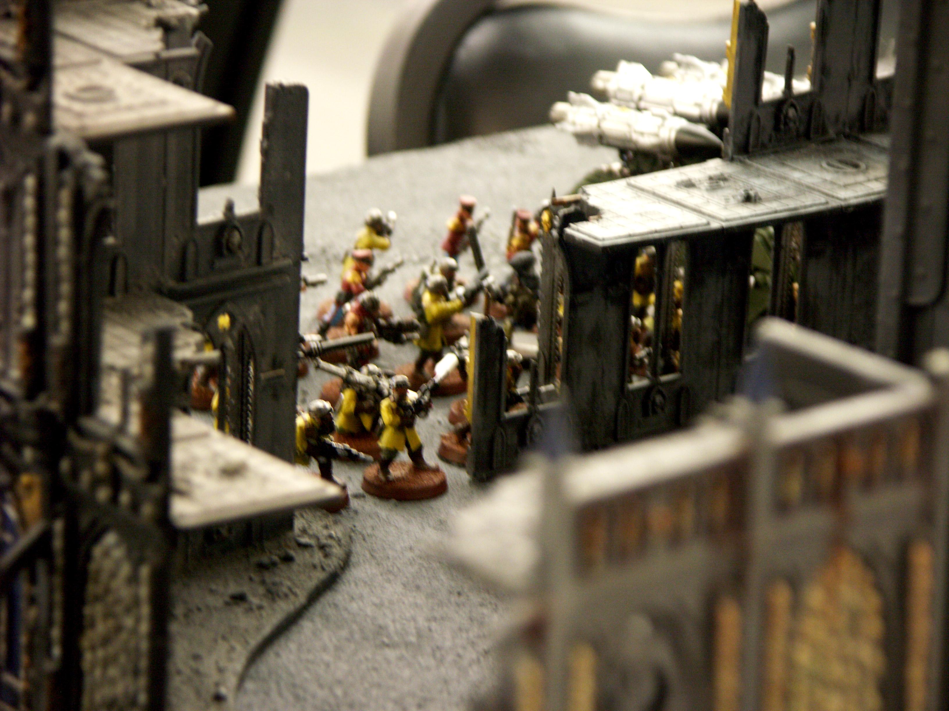 Battle Report, Campaign, Cities Of Death, Eldar, Guard, Imperial, Tau