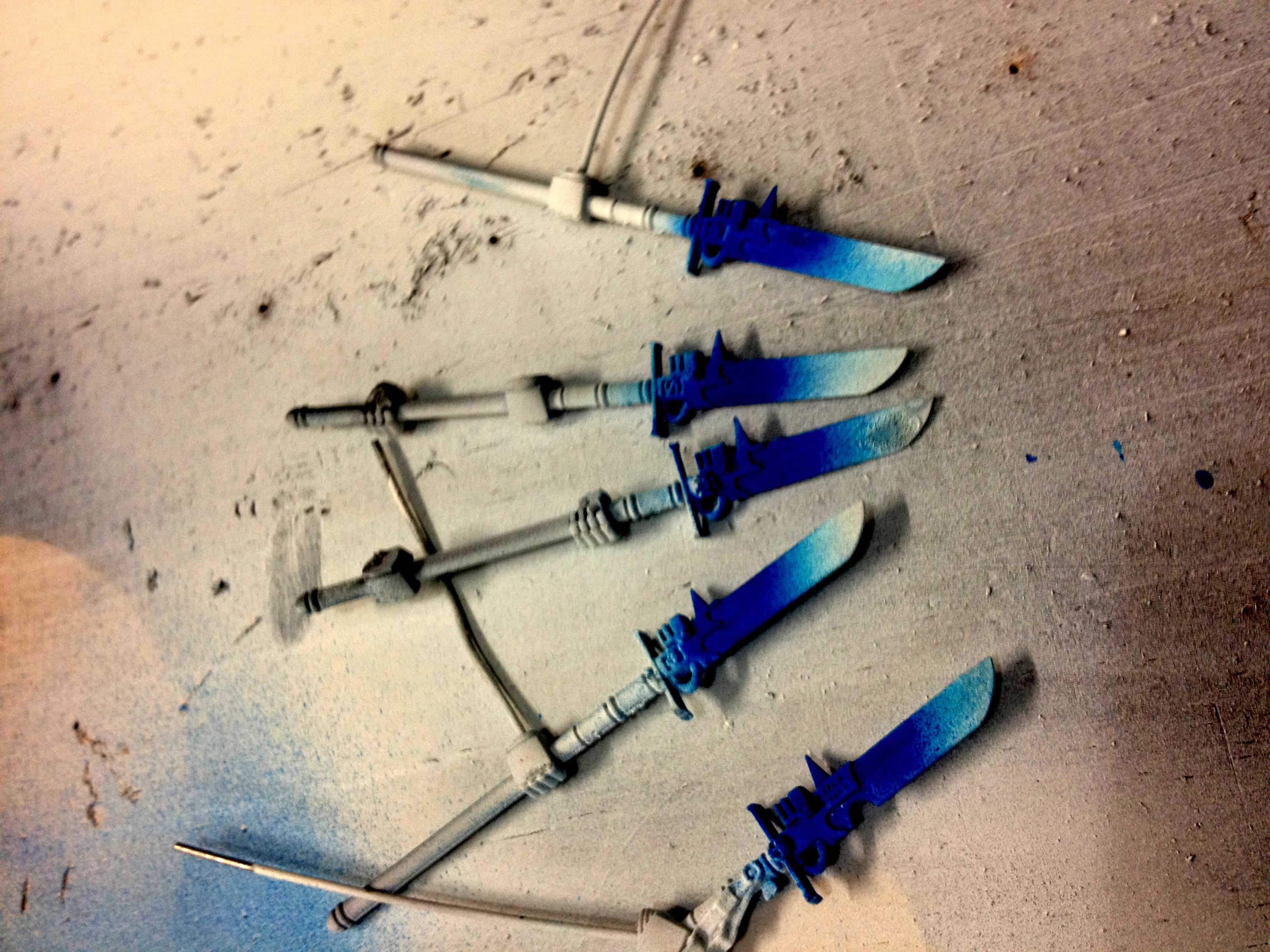Airbrush, first attempt