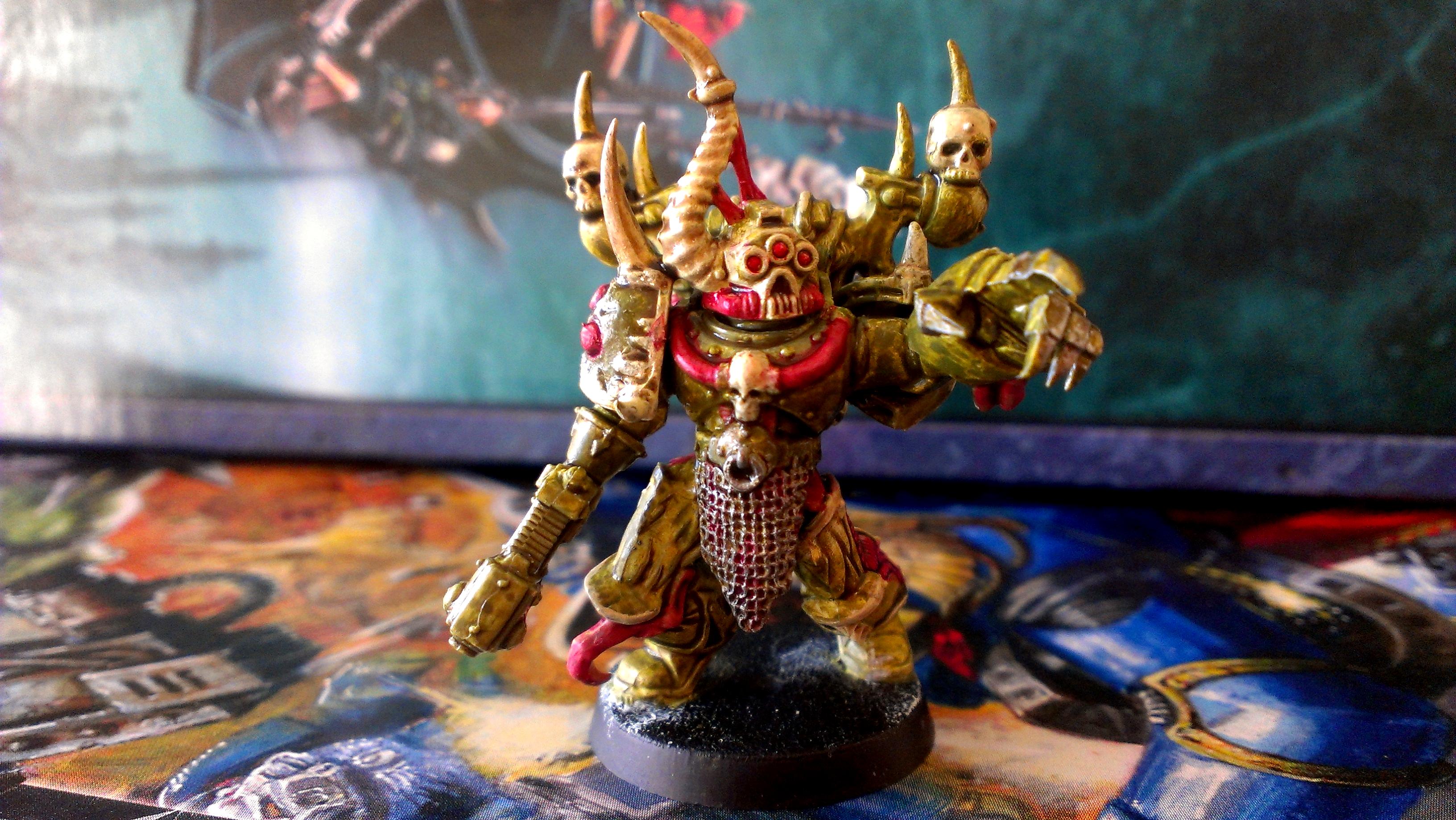 Chaos, Conversion, Nurgle, Plague Marines, Warhammer 40,000