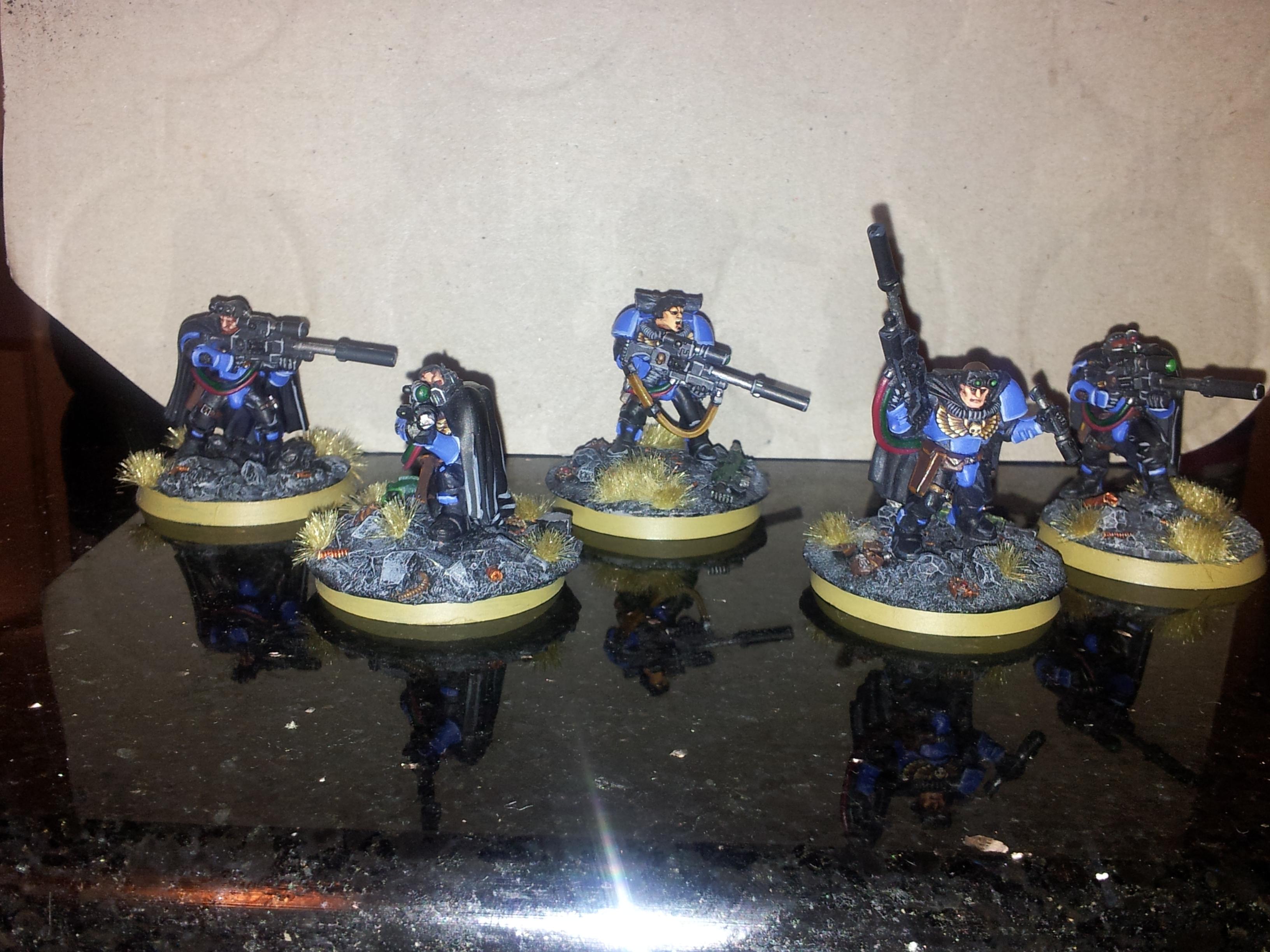 Scouts, Snipers, Space Marines