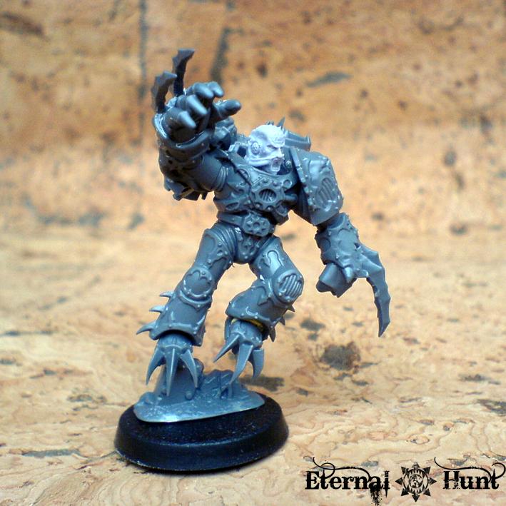Chaos, Chaos Space Marines, Conversion, Harriers, Jump Infantry, Khorne, Raptors, Warhammer 40,000, Warp Talons, Work In Progress, World Eaters