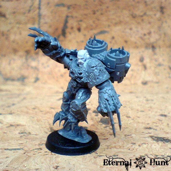 Chaos, Chaos Space Marines, Conversion, Harriers, Jump Infantry, Khorne, Raptors, Warhammer 40,000, Warp Talons, Work In Progress, World Eaters