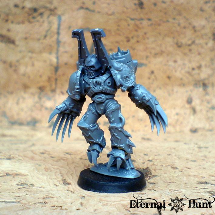 Chaos, Chaos Space Marines, Conversion, Harriers, Jump Infantry, Khorne, Raptors, Warhammer 40,000, Warp Talons, Work In Progress, World Eaters