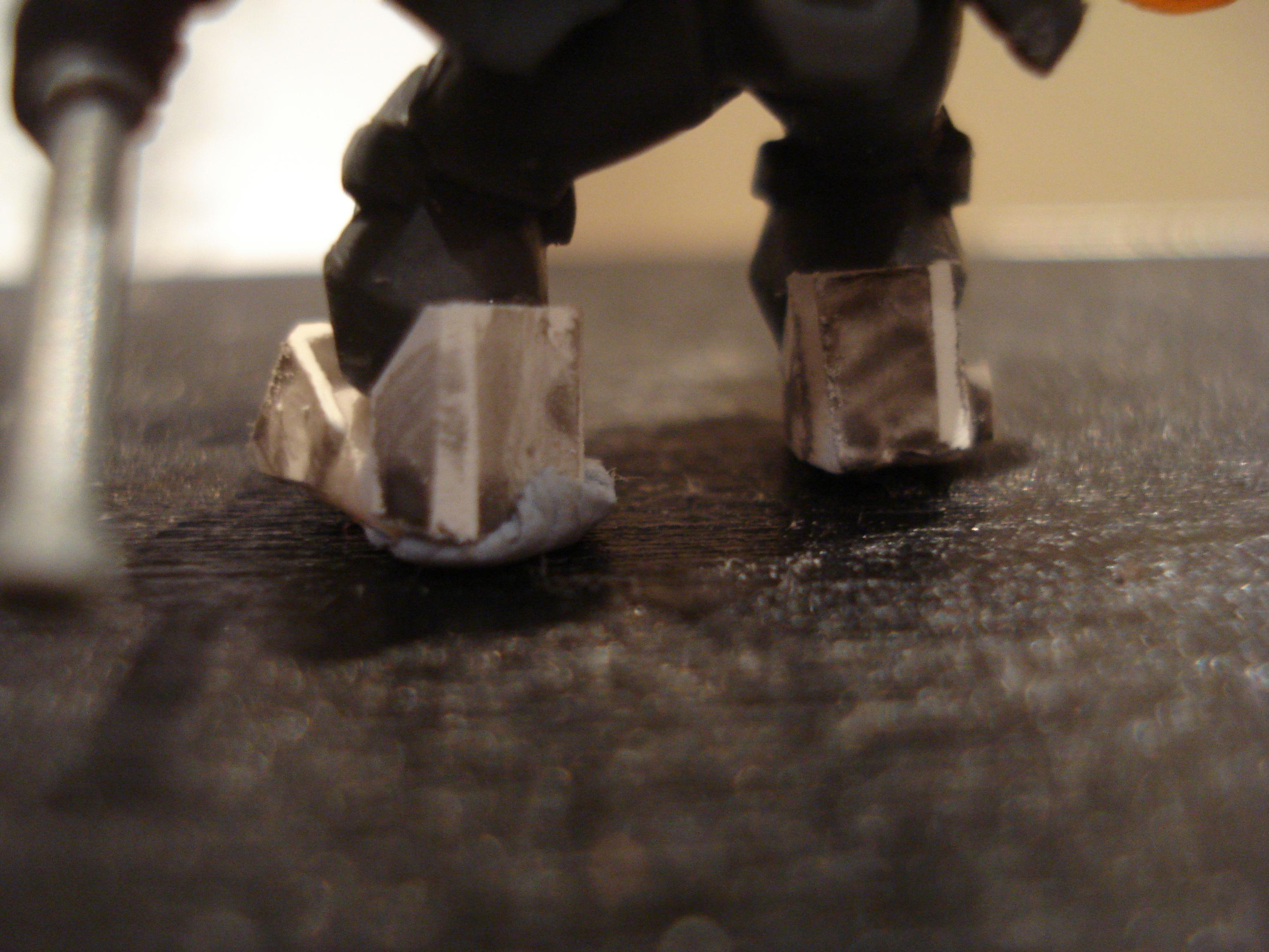 Work In Progress, Heartguard feet WIP