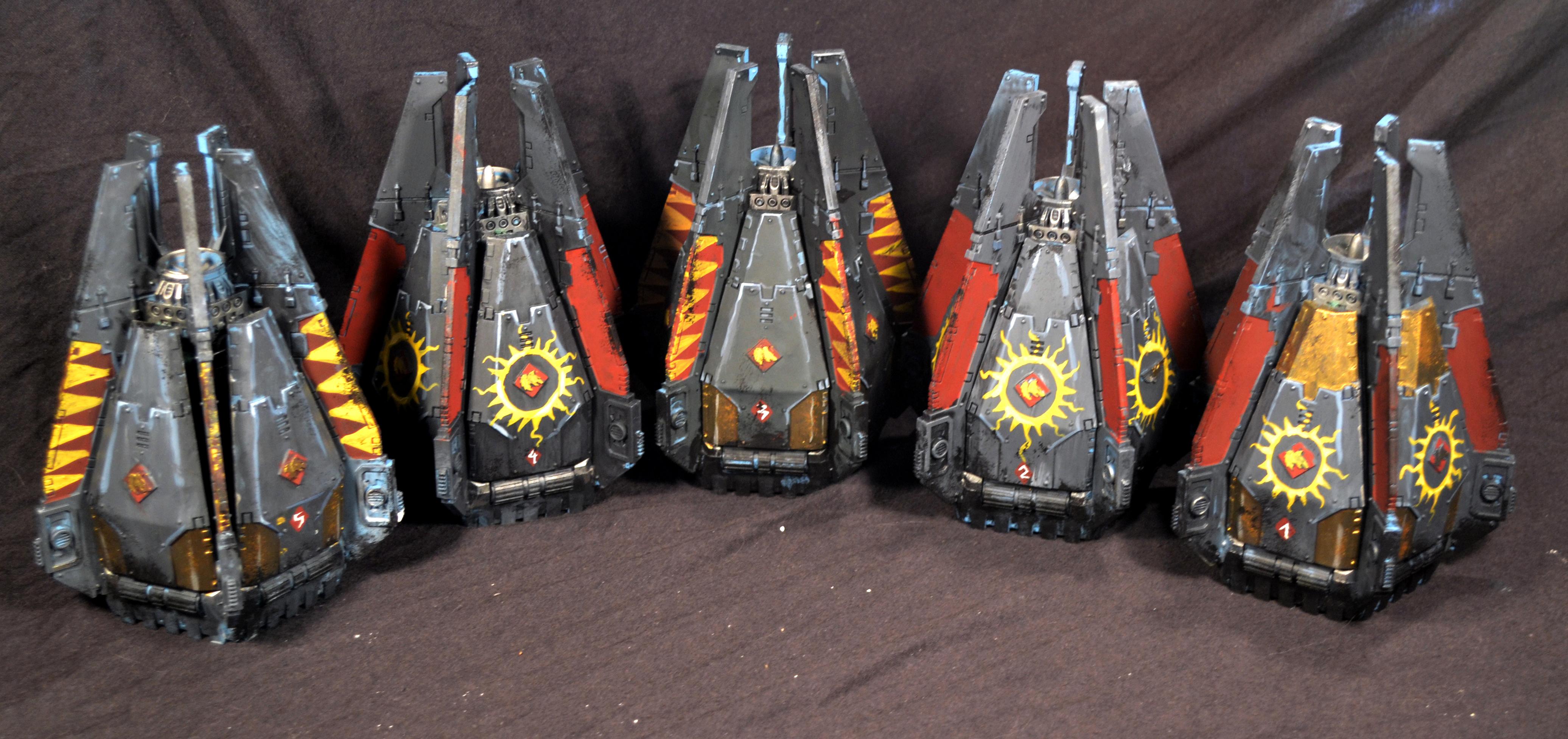 Space Wolf Drop Pods
