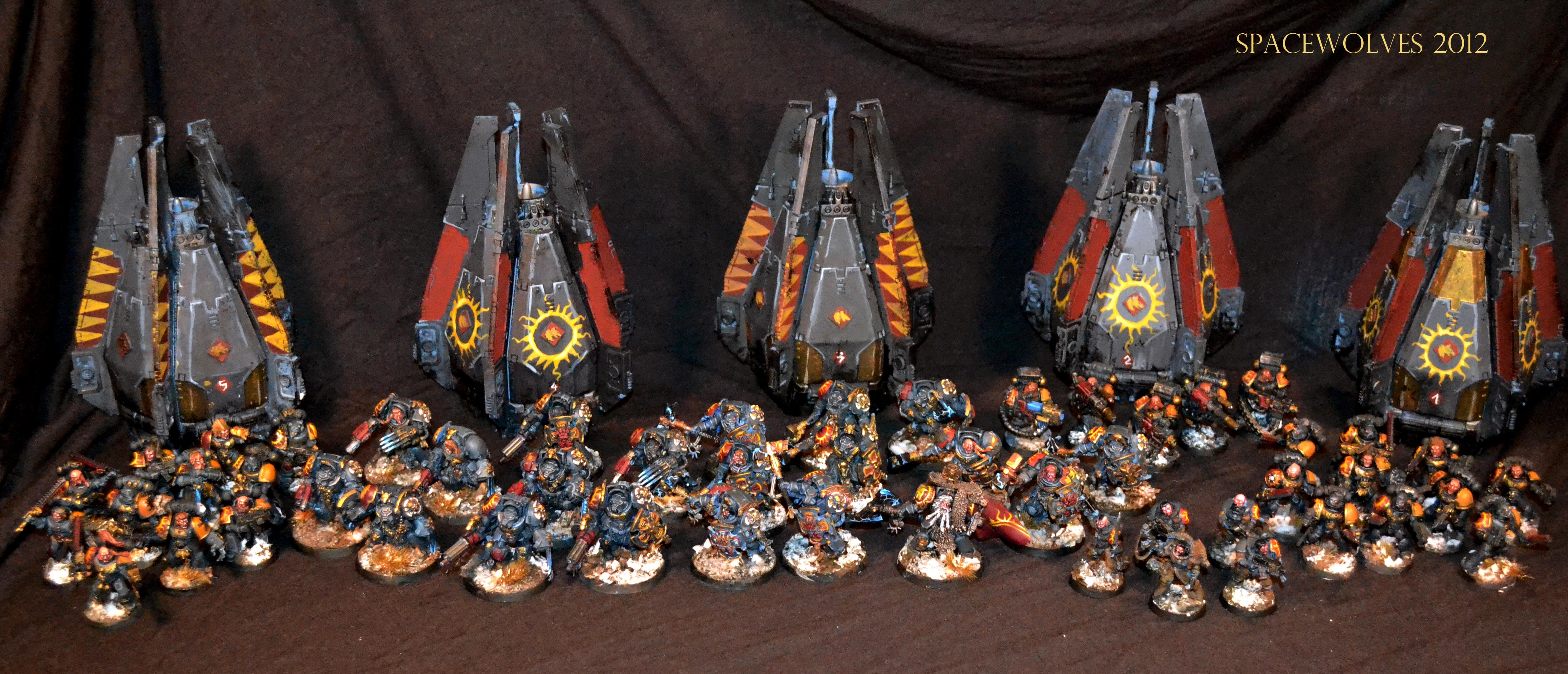 Army, Drop Pod, Space Wolves