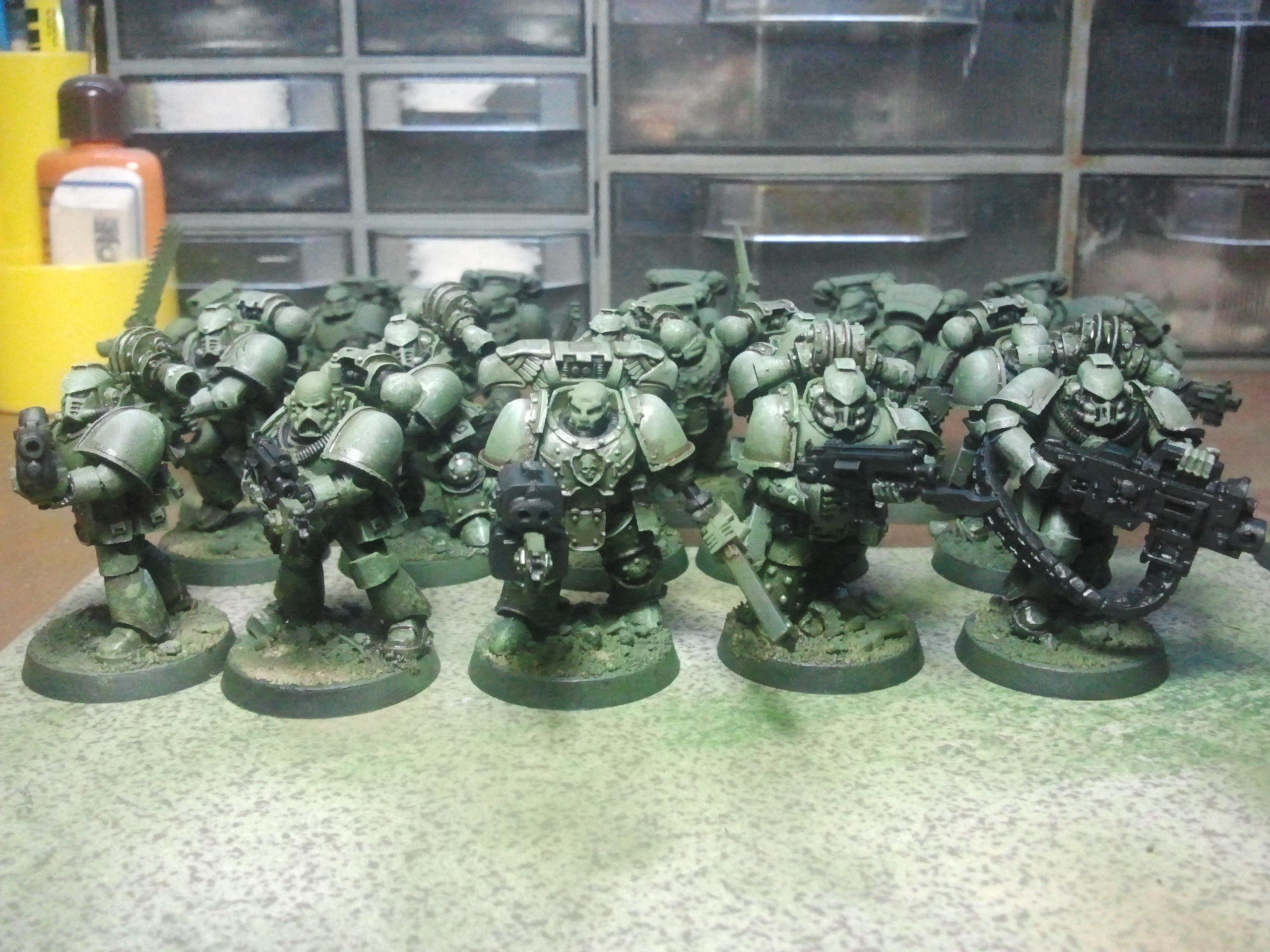 Forge World, Raptors, Space Marines, Swamp