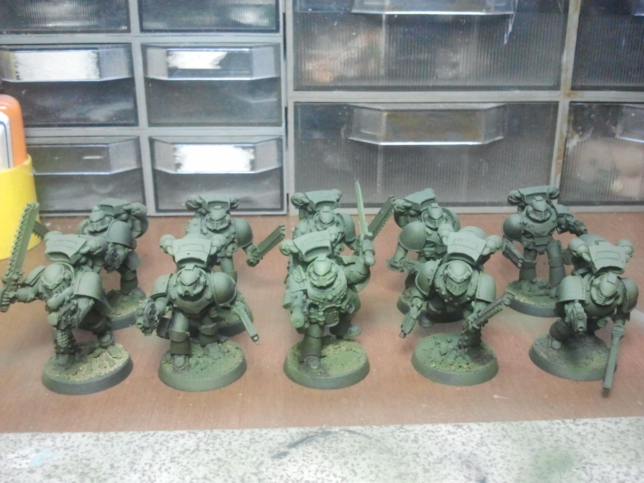 Forge World, Raptors, Space Marines, Swamp