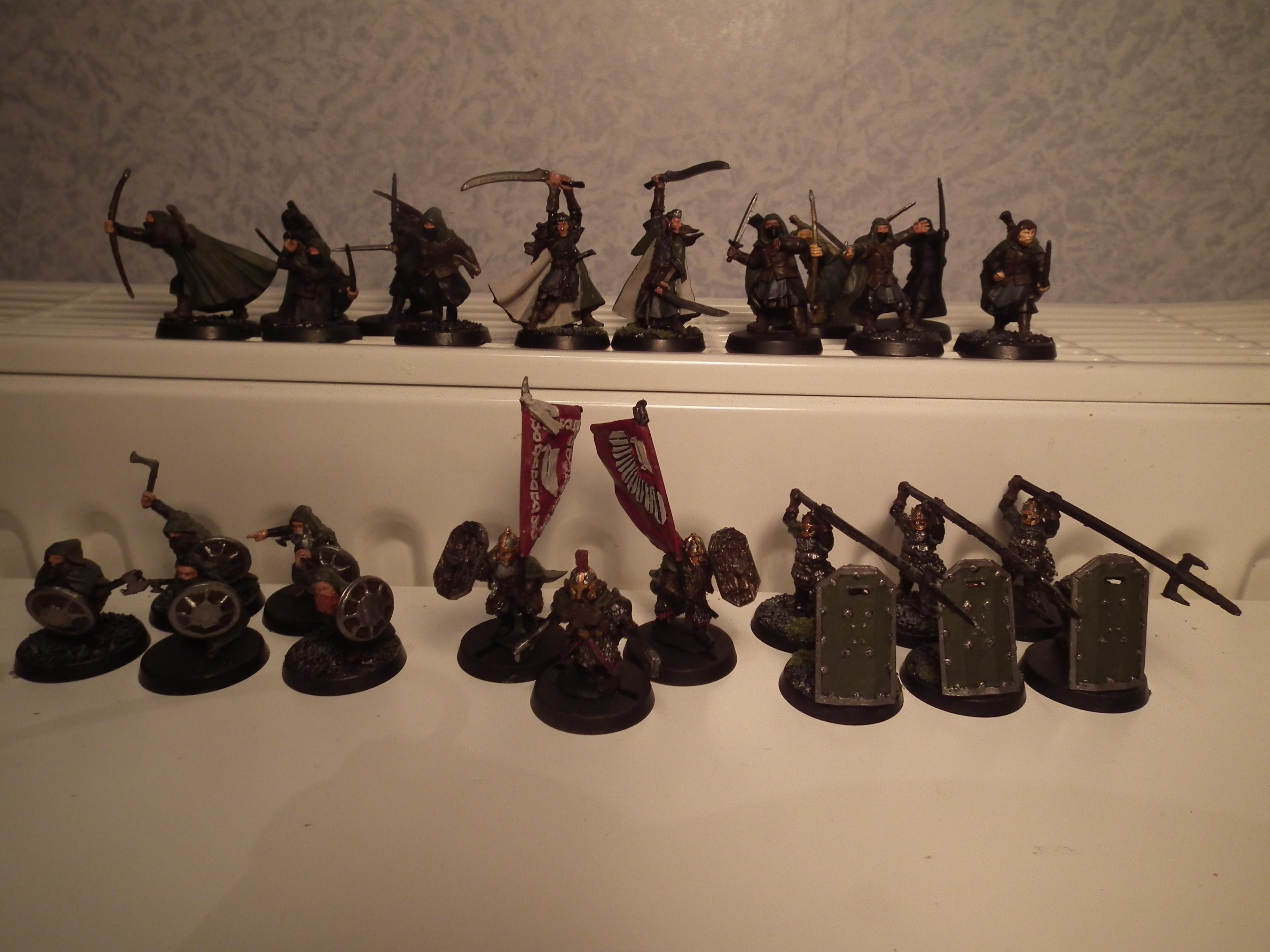 Dwarves, Elladan, Elrohir, King's Champion, Lord Of The Rings, Rangers, Vault Warden - LotR army ...