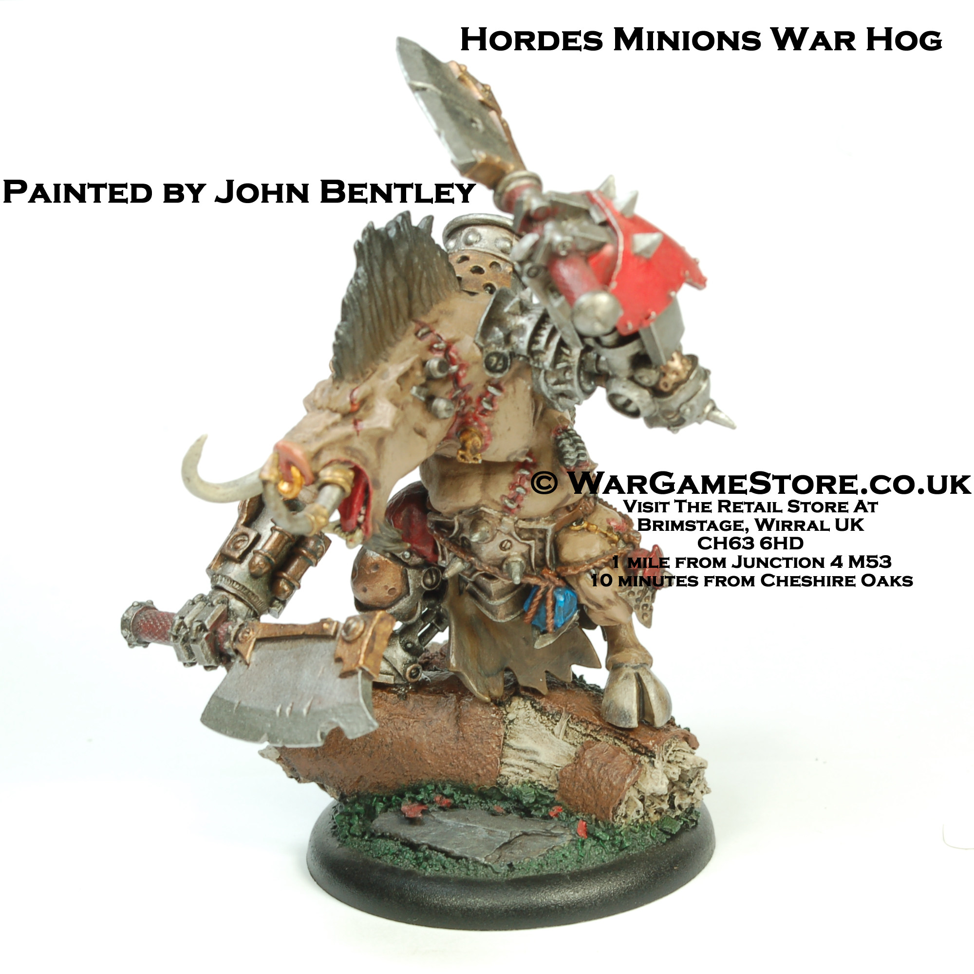 Hordes, Minions, War Hog, Warmachine