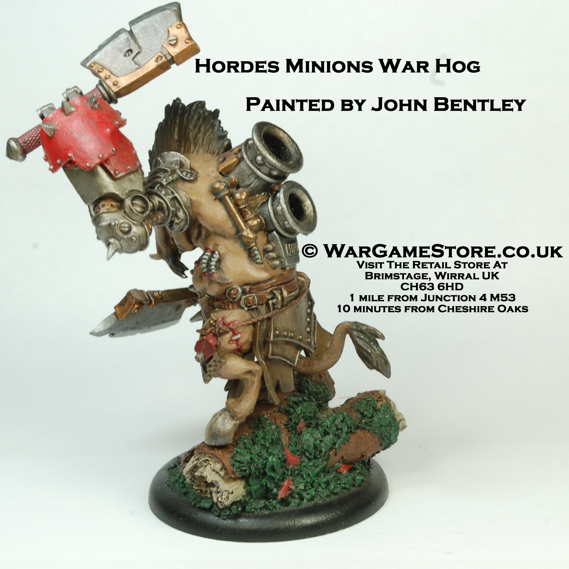 Hordes, Minions, War Hog, Warmachine