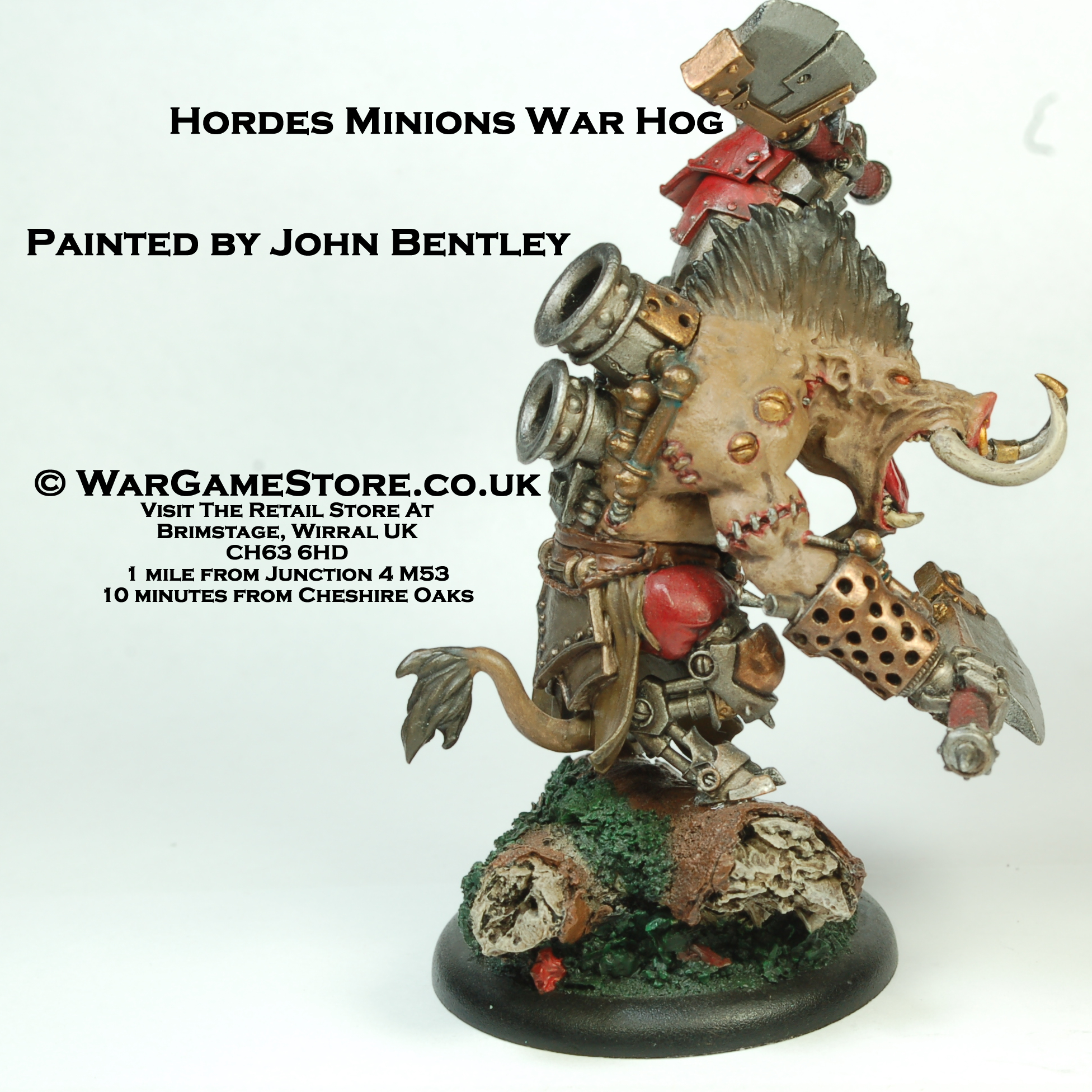 Hordes, Minions, War Hog, Warmachine