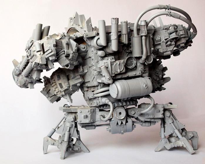 Firstone, Gargant, Orks, Scratch Build, Stompa, Titan, Waaaghhh