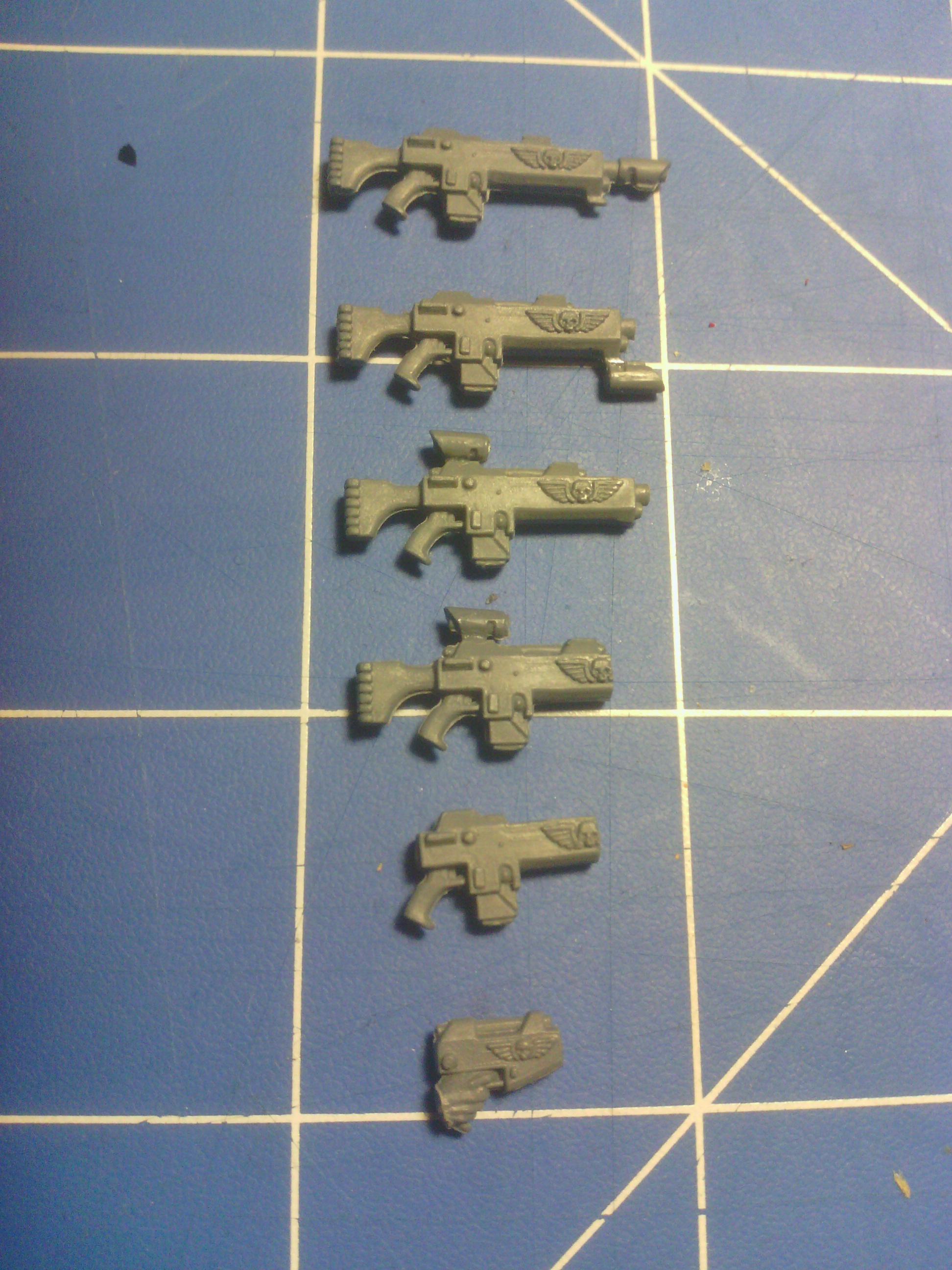 Various lasgun conversions