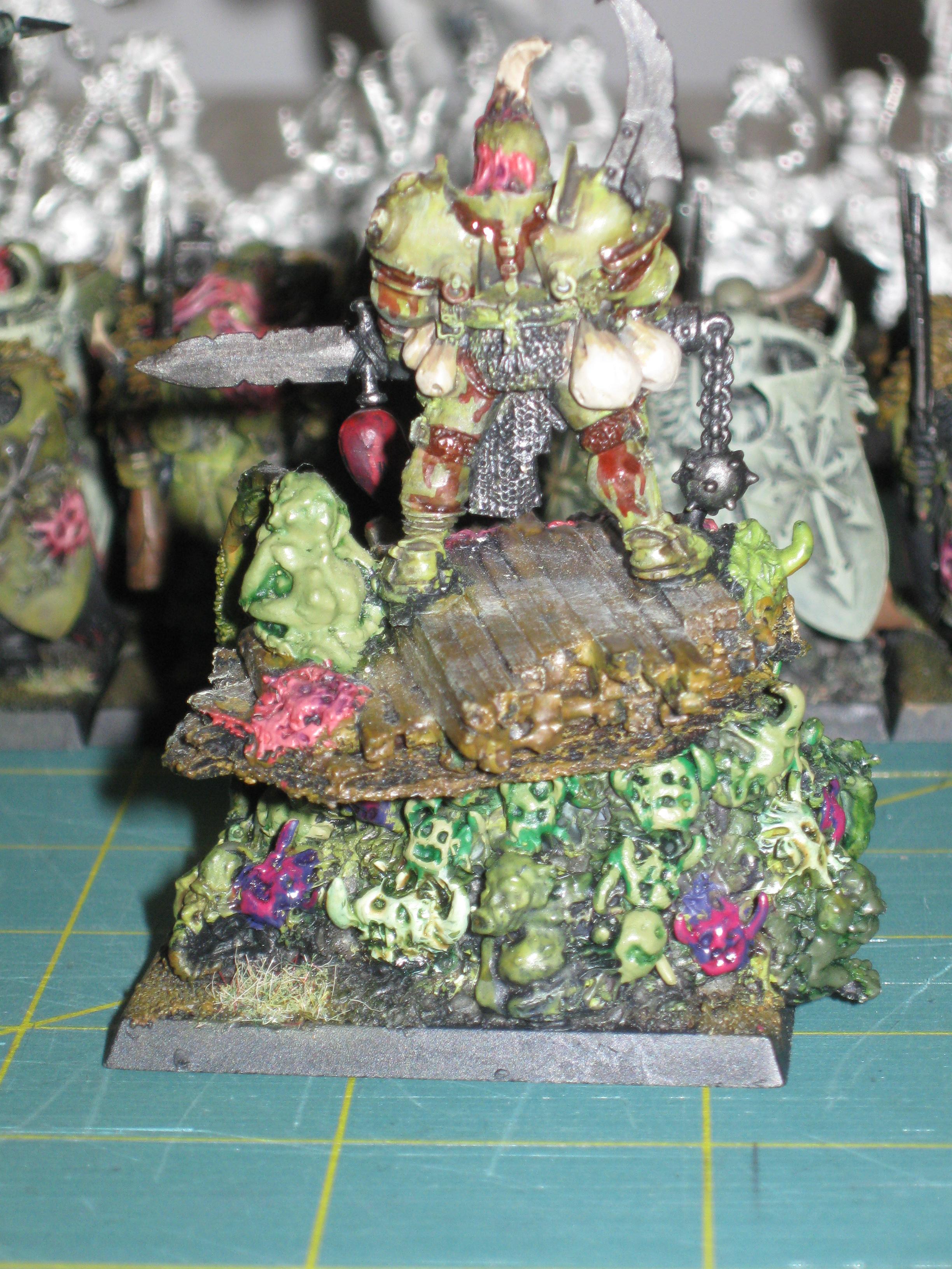 Army, Battle, Chaos, Host, Lord, Nurgle, Nurgling, Of, Palanquin, Rot, Tarnished, The, Warhammer Fantasy, Warriors, Woc