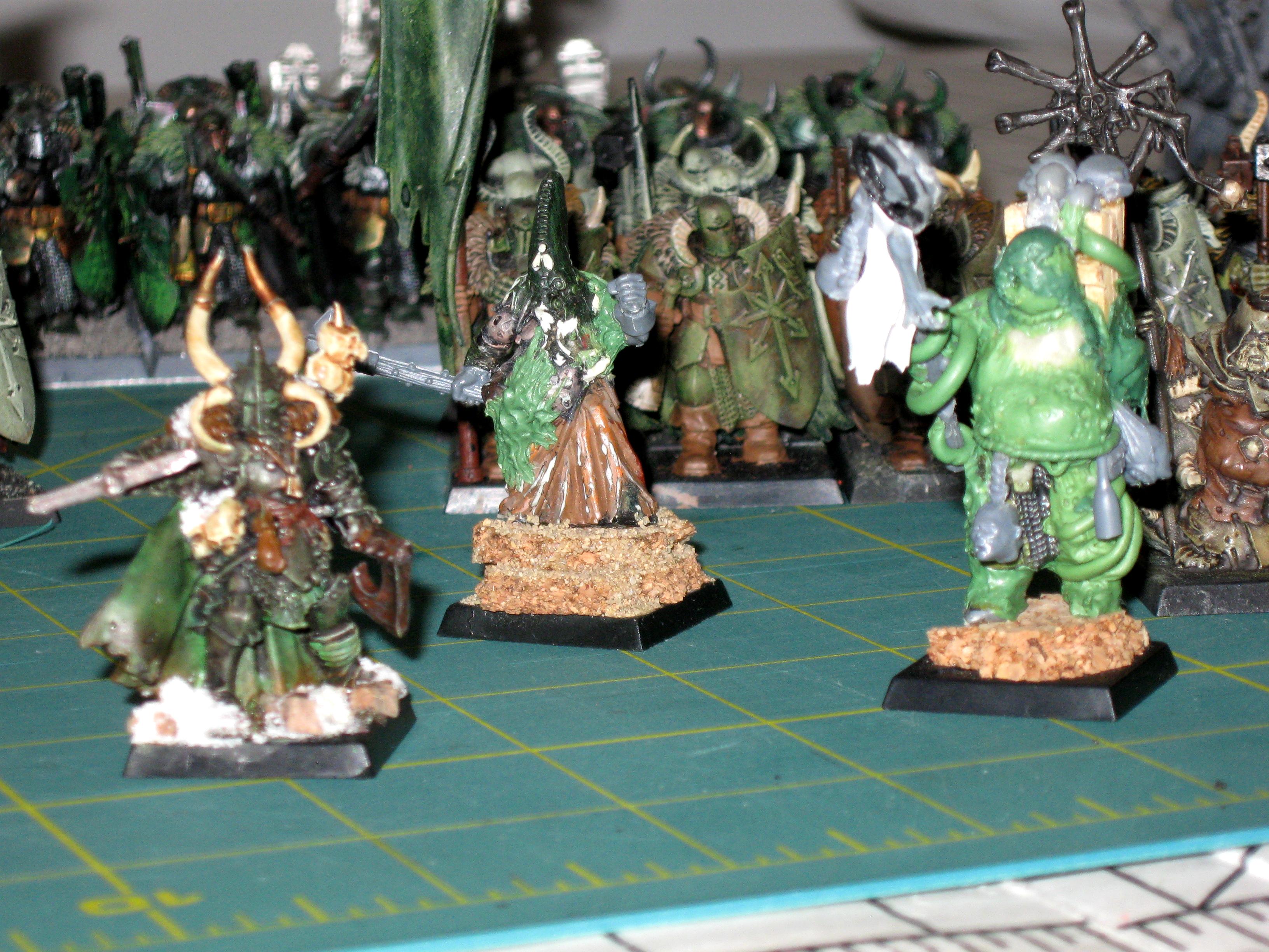 Army, Battle, Chaos, Conversion, Exalted, Festus, Hero, Host, Nurgle, Of, Sorcerer, Tarnished, The, Warhammer Fantasy, Warriors, Woc