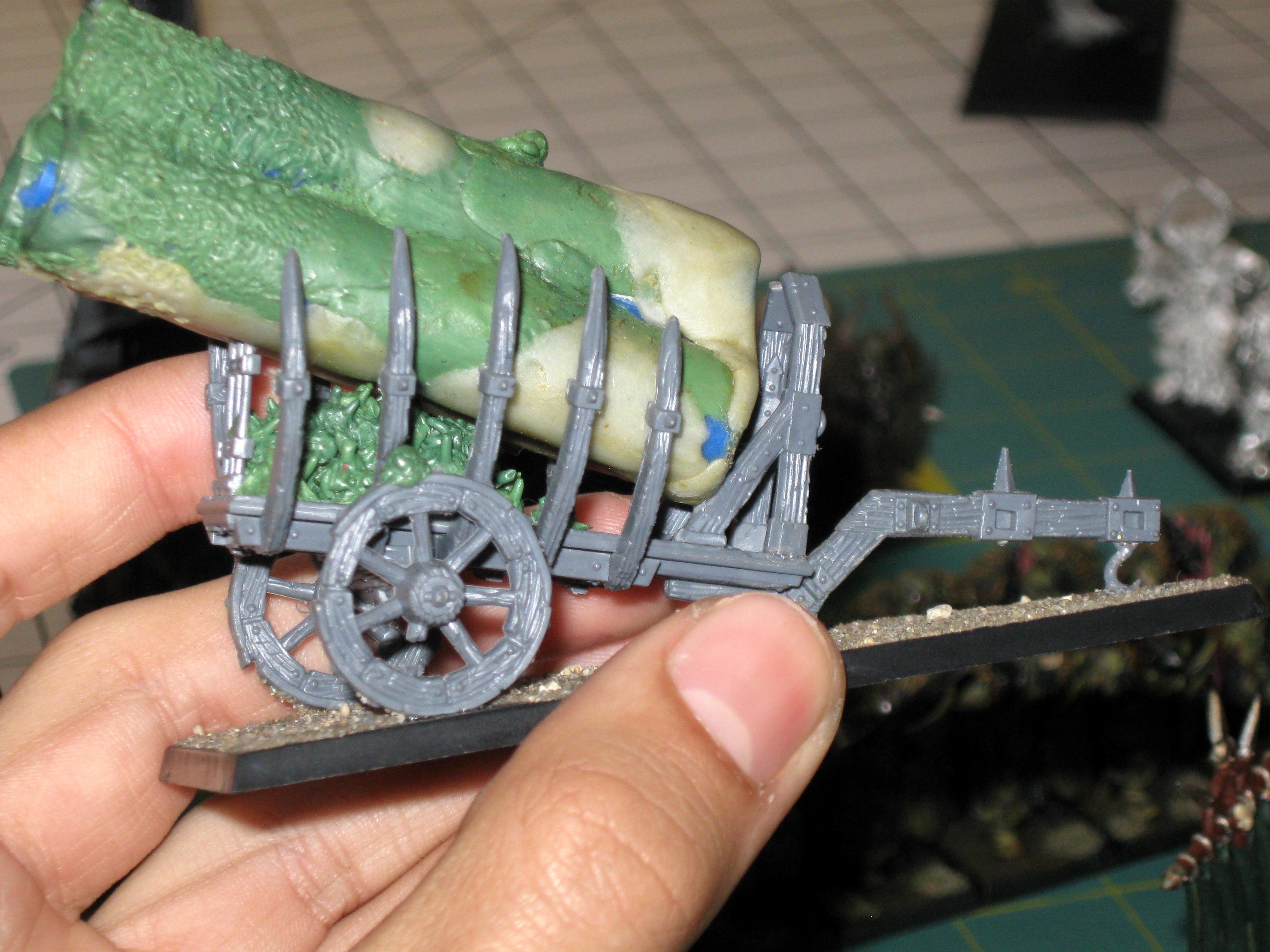 Battle, Chaos, Conversion, Hellcannon, Host, Nurgle, Of, Rot, Tarnished, The, Warhammer Fantasy, Warriors, Warshrine, Woc