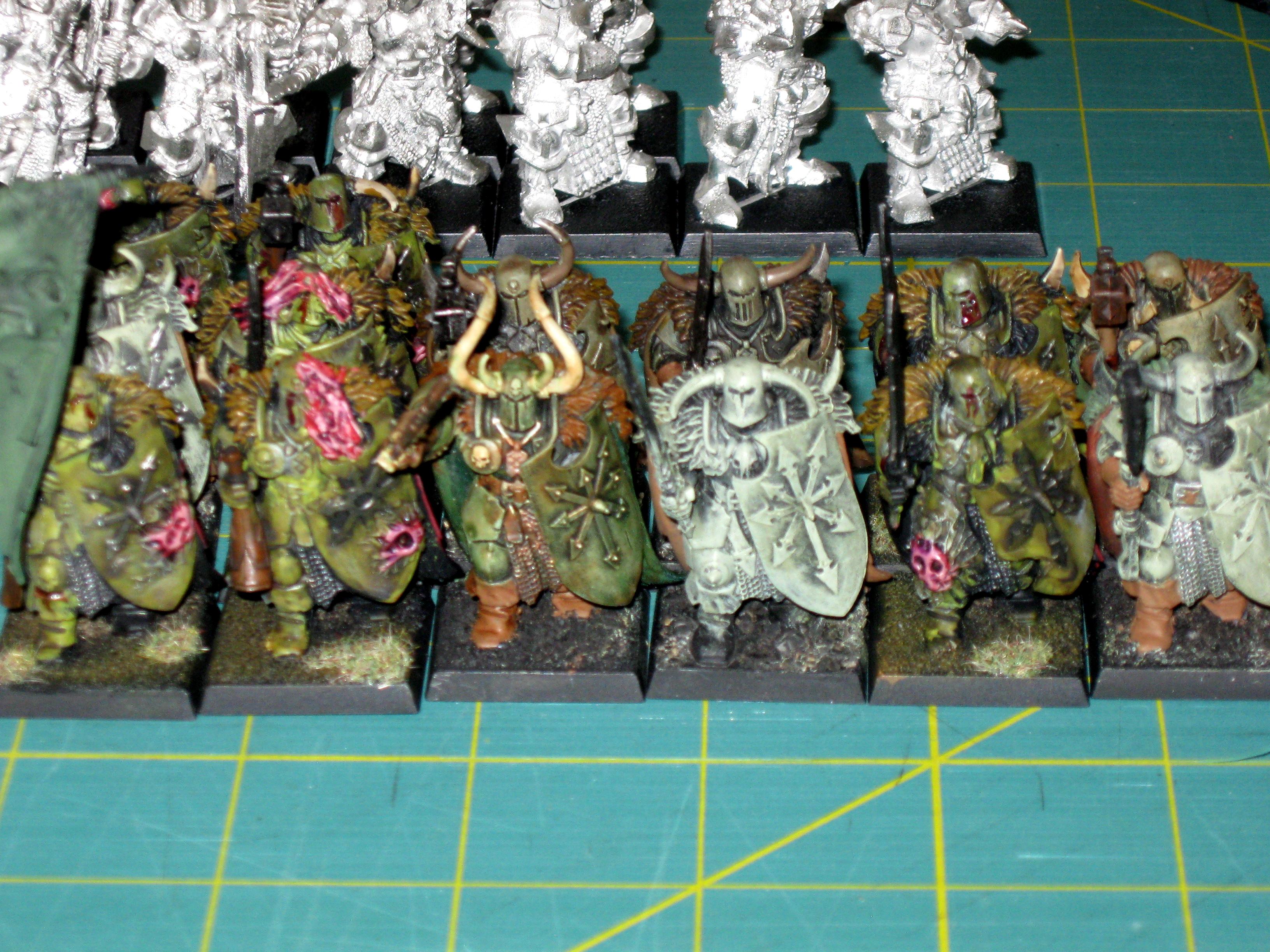 Battle, Chaos, Host, Nurgle, Of, Rot, Tarnished, The, Warhammer Fantasy, Warriors, Woc