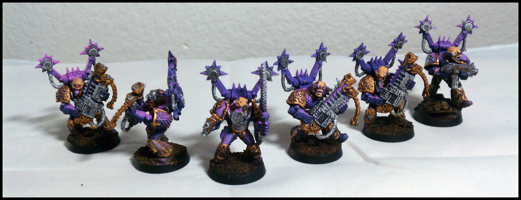 Chaos, Chaos Space Marines, Noise Marines, Original Noise Marines, Pink, Purple, Slaanesh