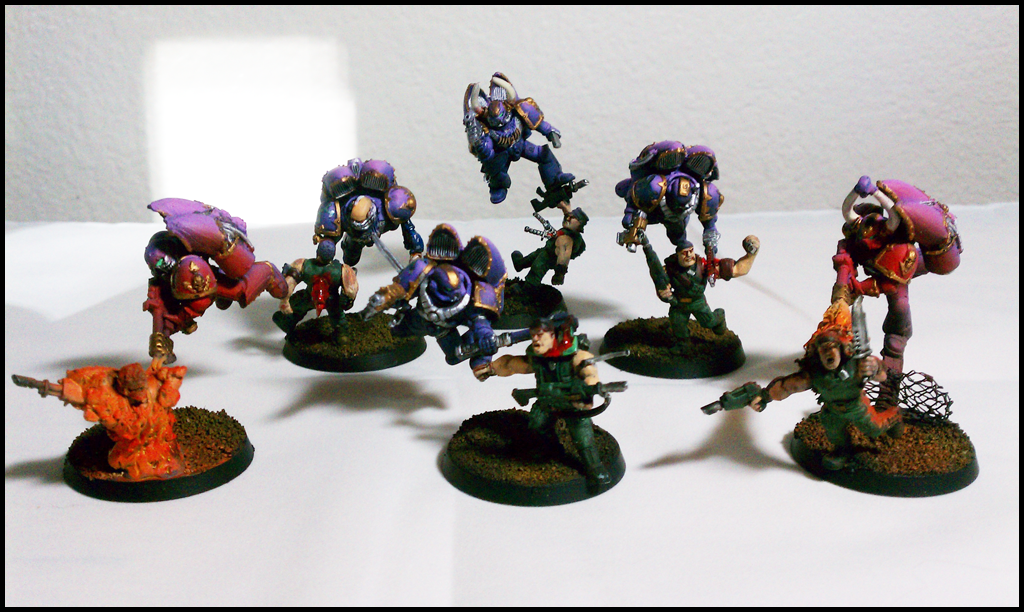 Chaos, Chaos Space Marines, Noise Marines, Pink, Purple, Slaanesh