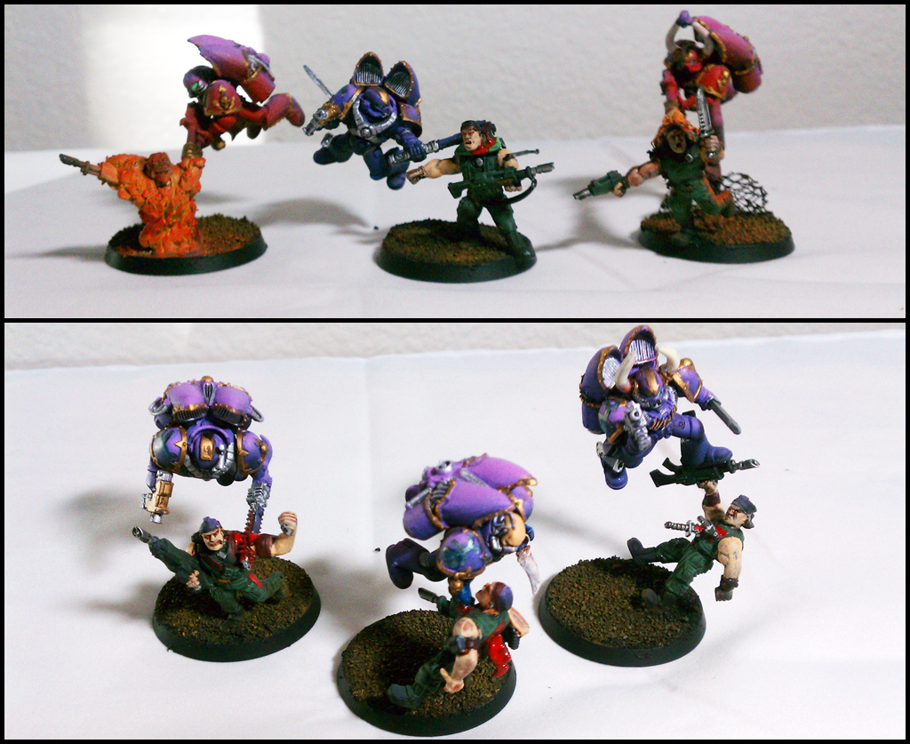 Chaos, Chaos Space Marines, Noise Marines, Pink, Purple, Slaanesh
