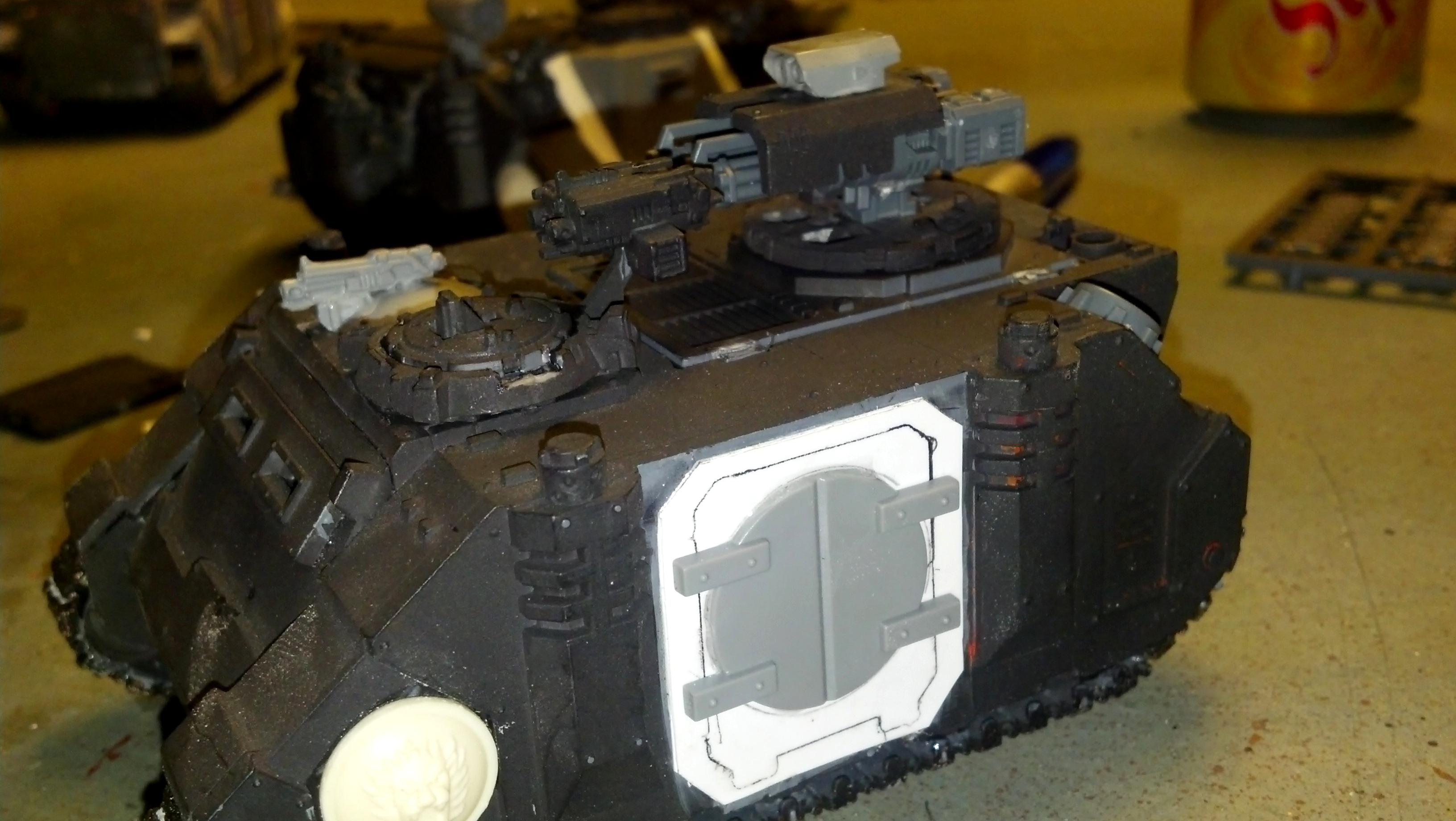 Rhino Composites -- Wip, Space Marines