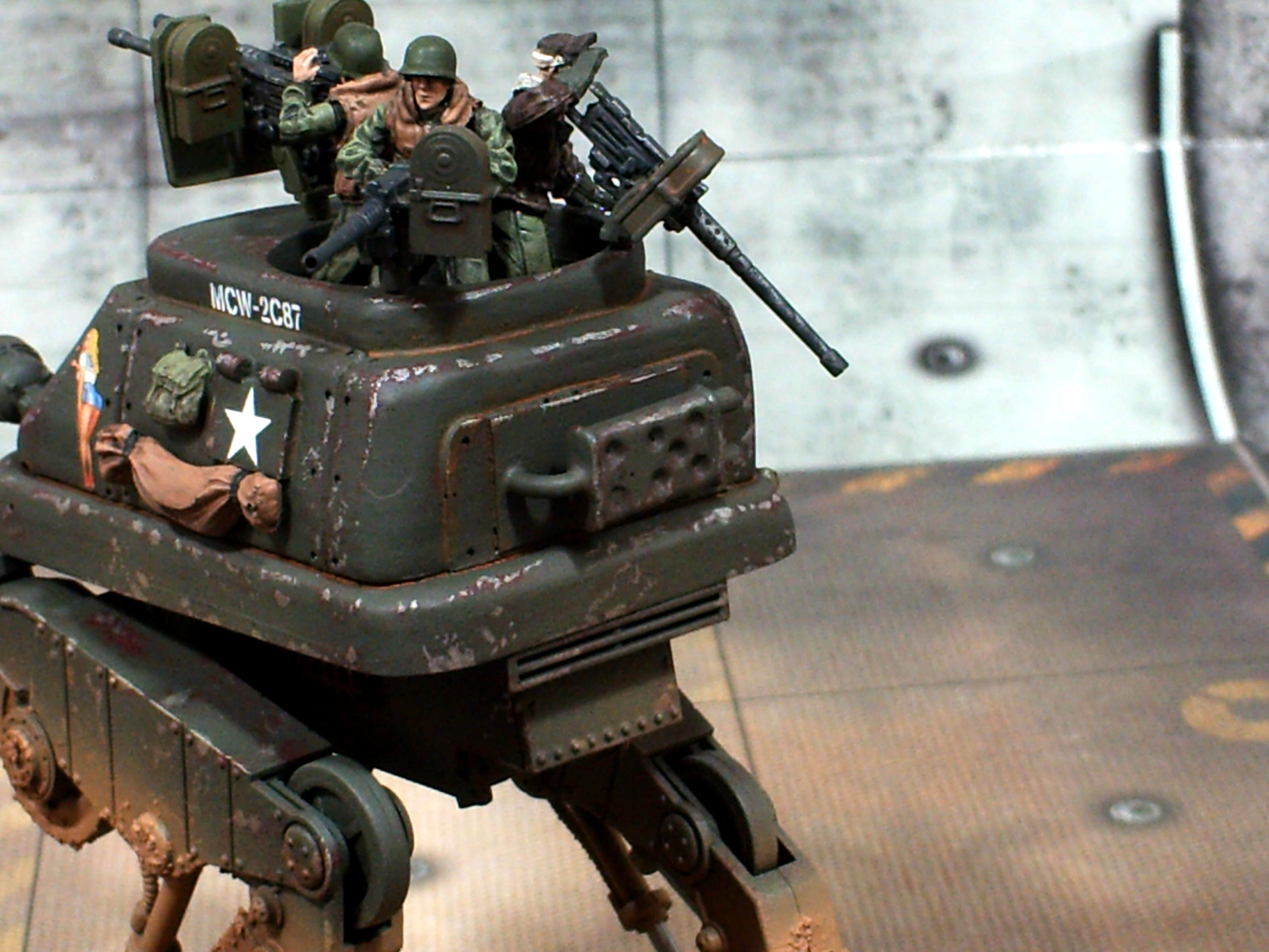 Allies, Custom, Dust Tactics, Walker