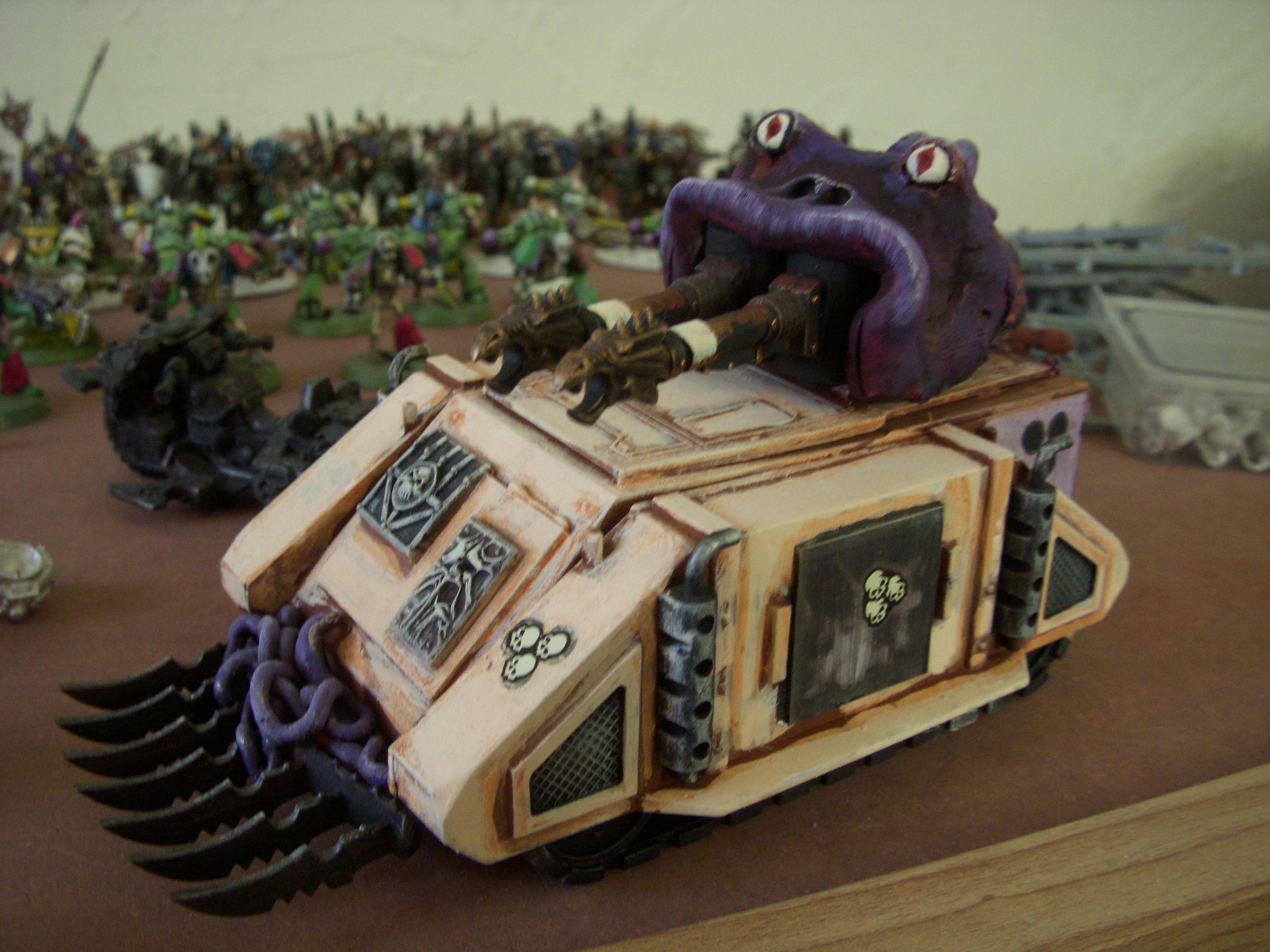 Chaos, Chaos Space Marines, Nurgle, Predator, Work In Progress