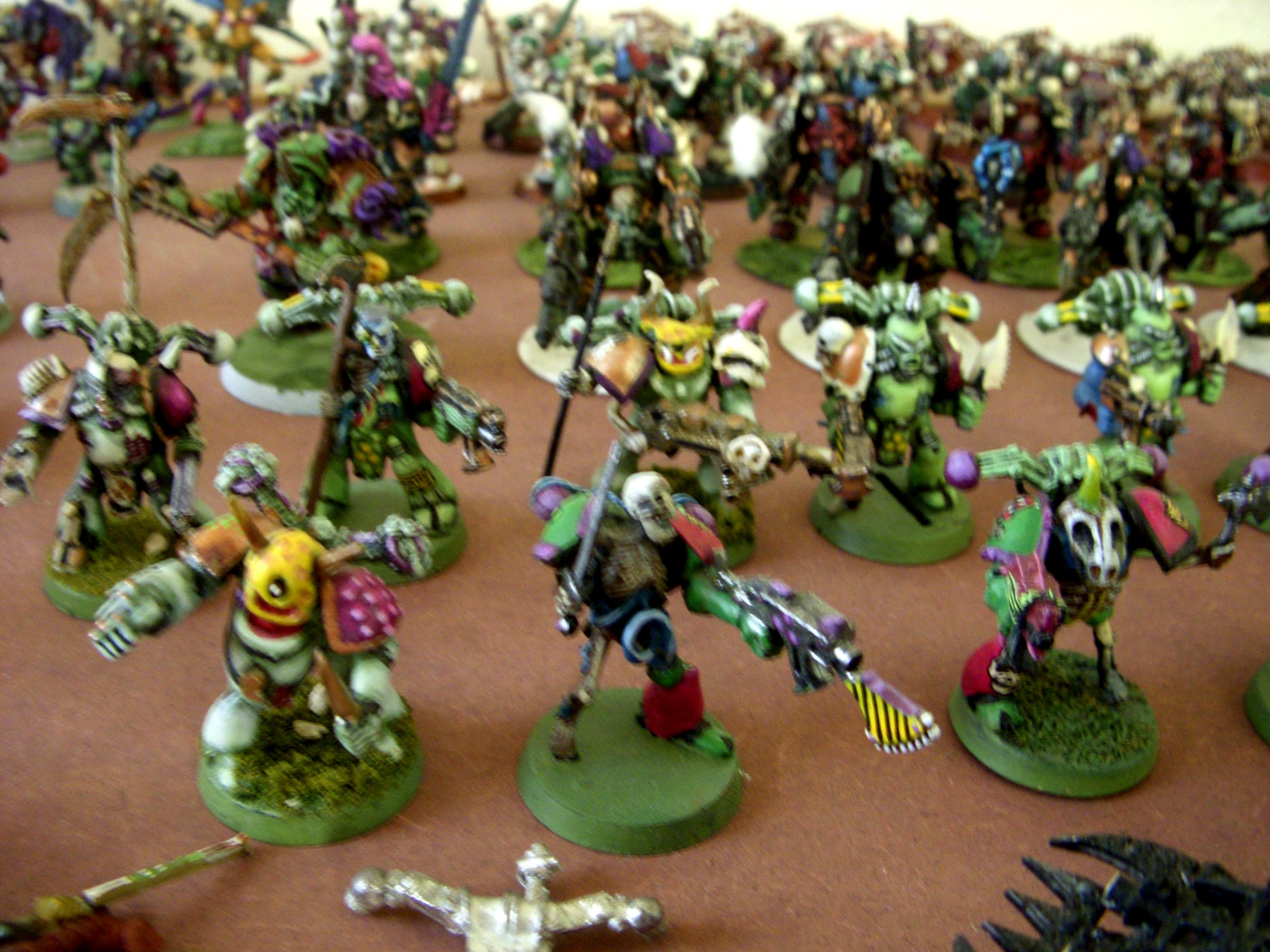 Chaos, Chaos Space Marines, Plague Marines, Work In Progress