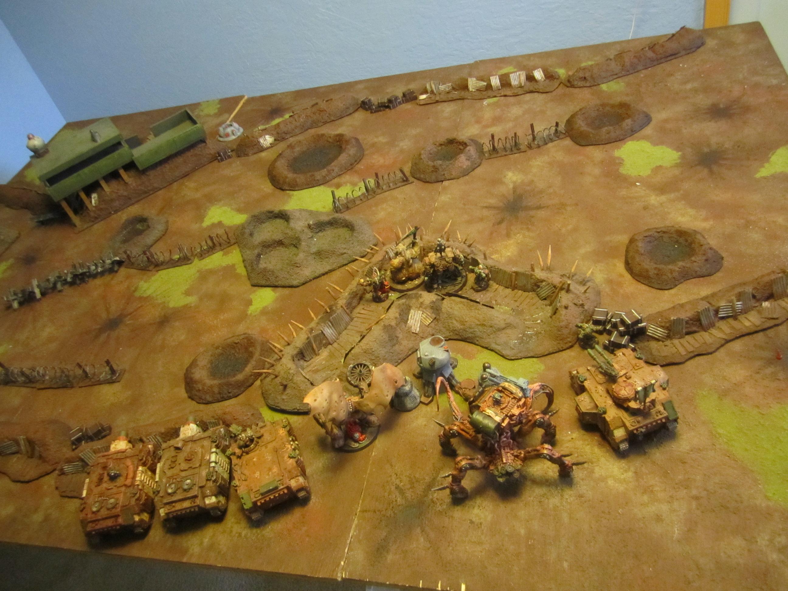 and side view