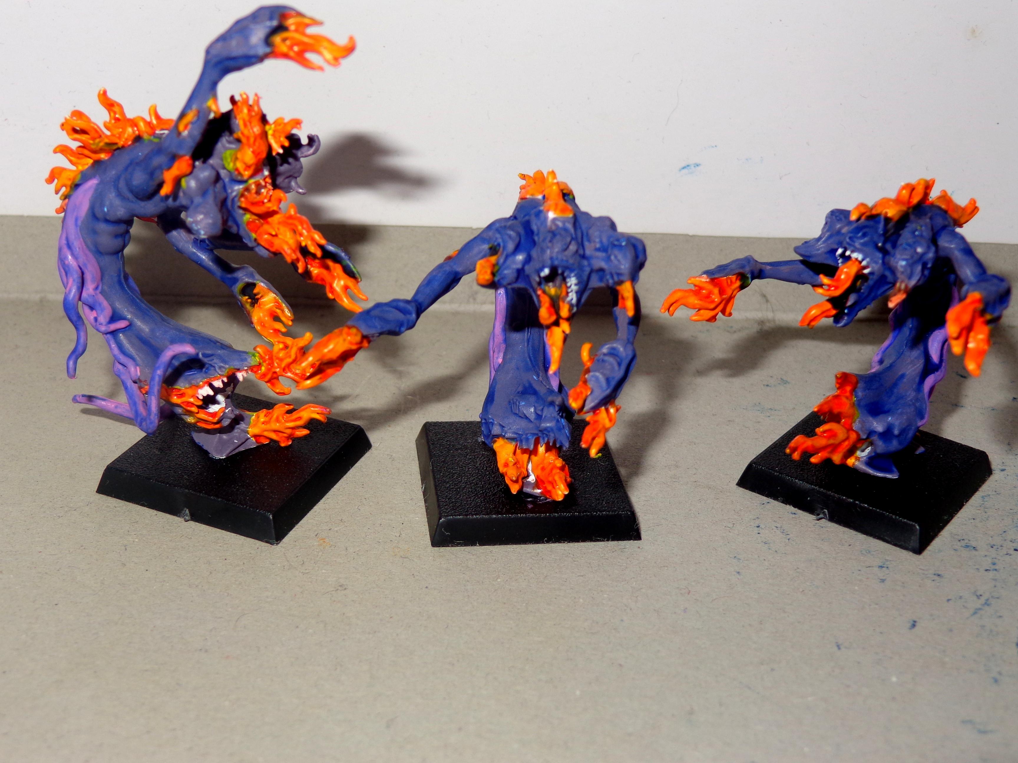 Chaos Daemons, Decadent Host, Flamers, Tzeentch, Warhammer Fantasy