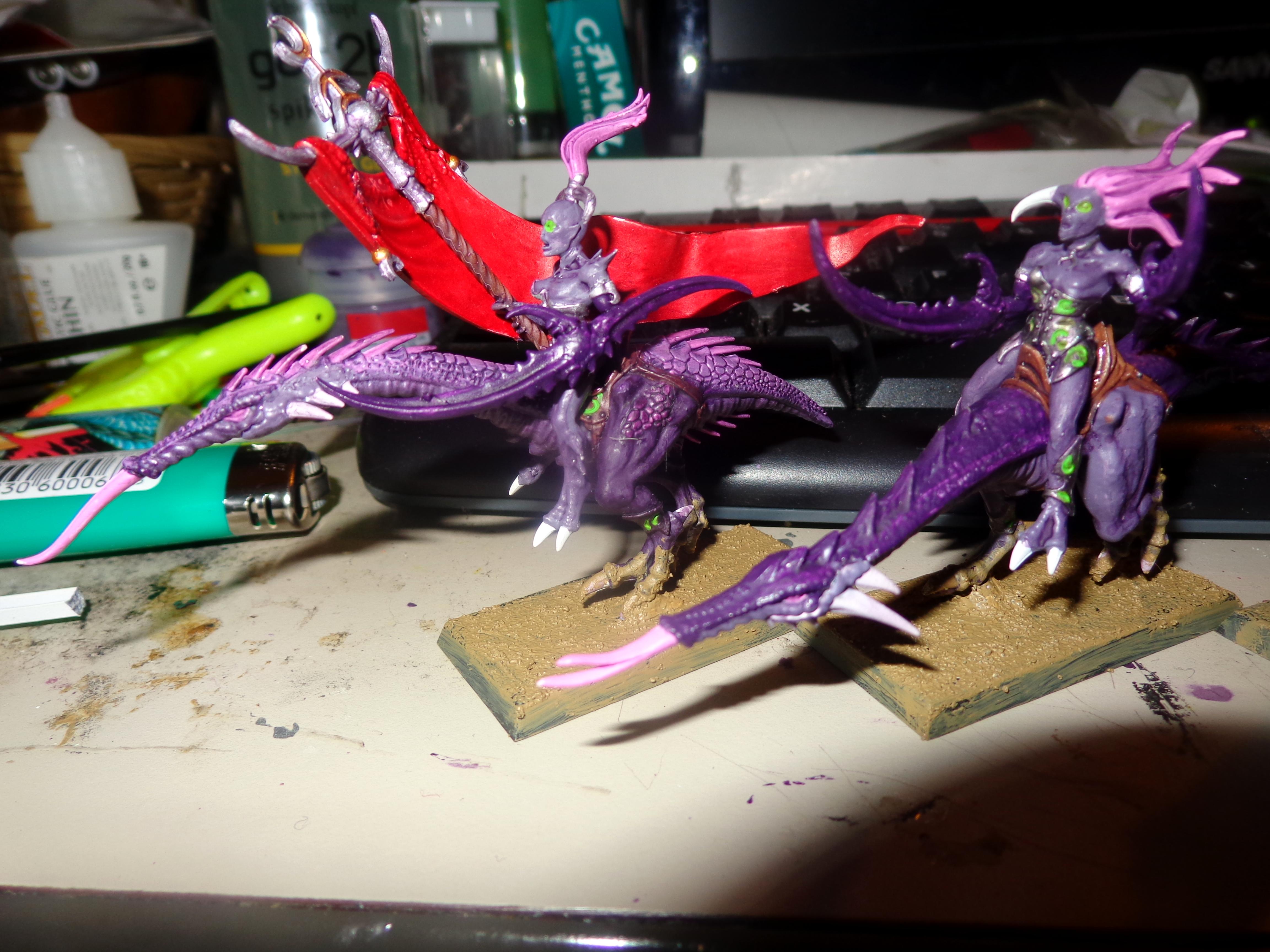 Seeker Riders of Slaanesh, Standard and Soldier
