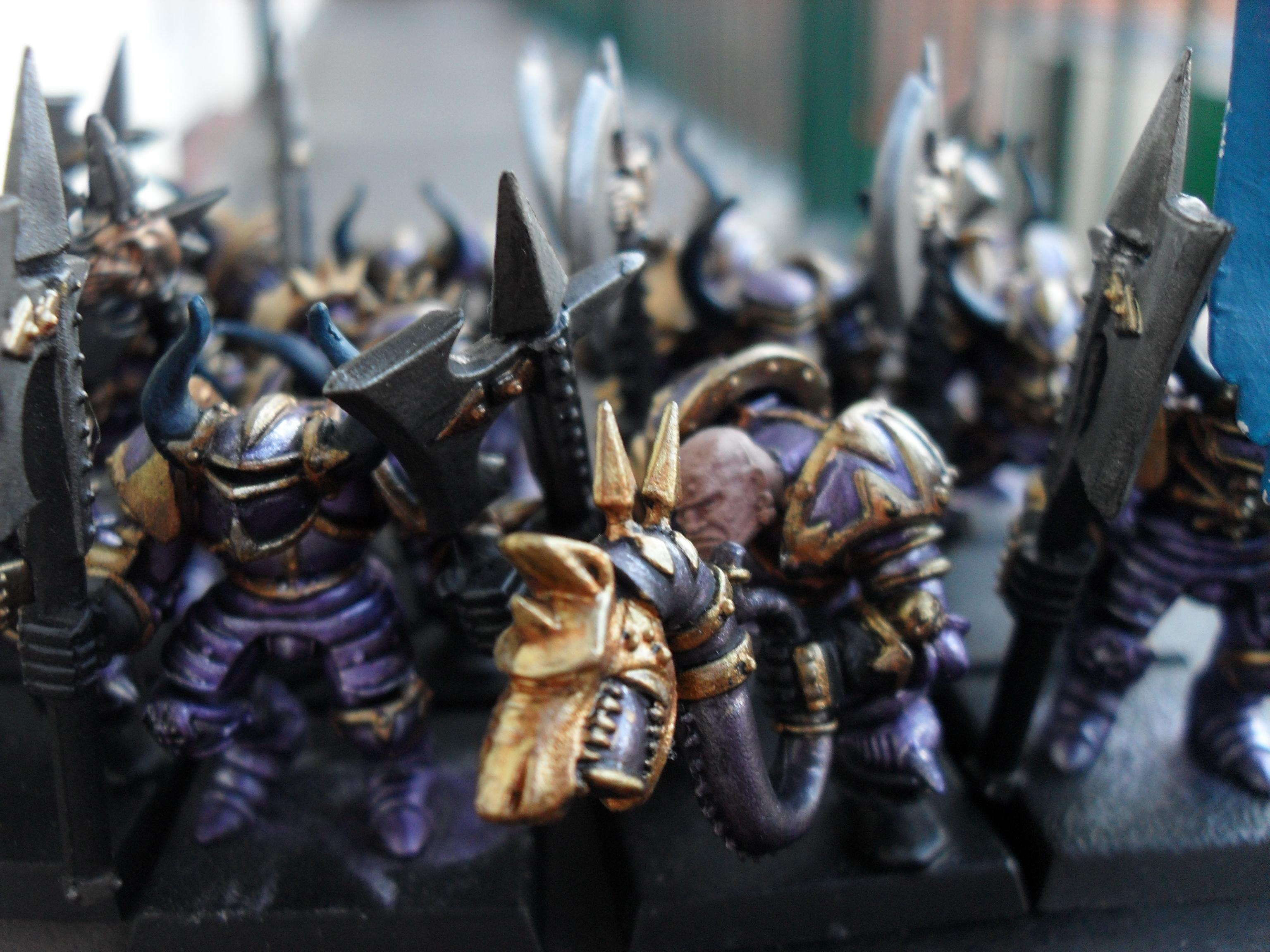 Tzeentch/slaanesh warriors close up